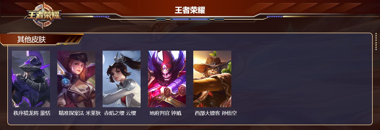 WZQM4151225王者荣耀账号详情图6