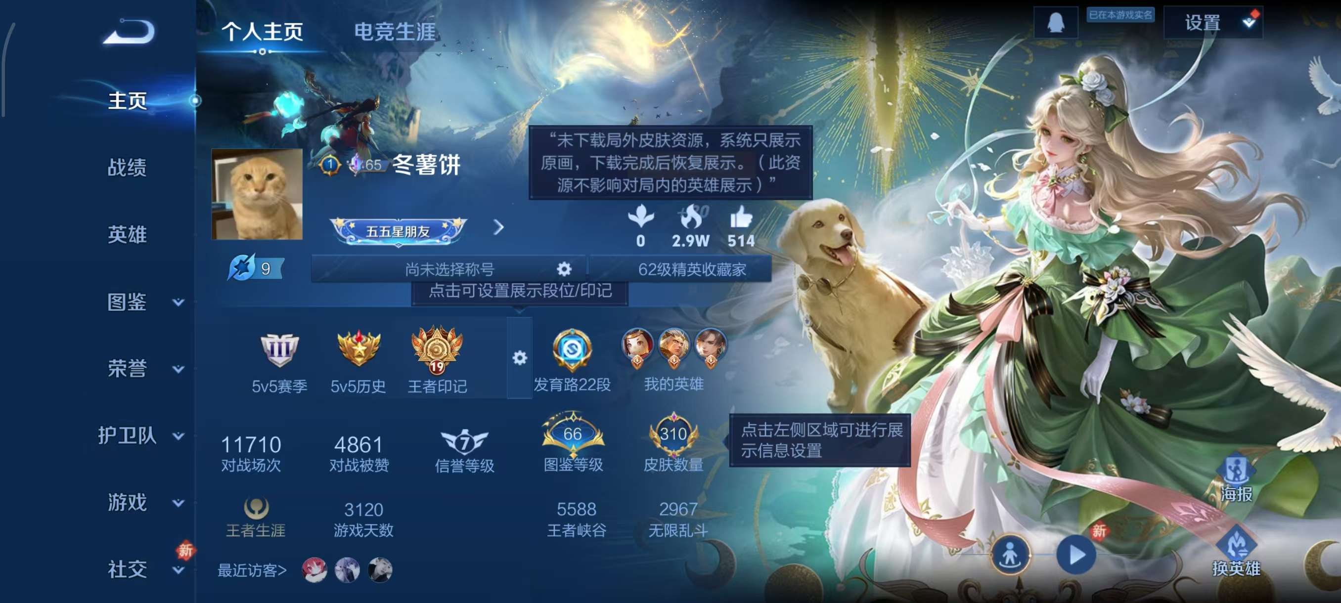 WZCMW4149536王者荣耀账号详情图2