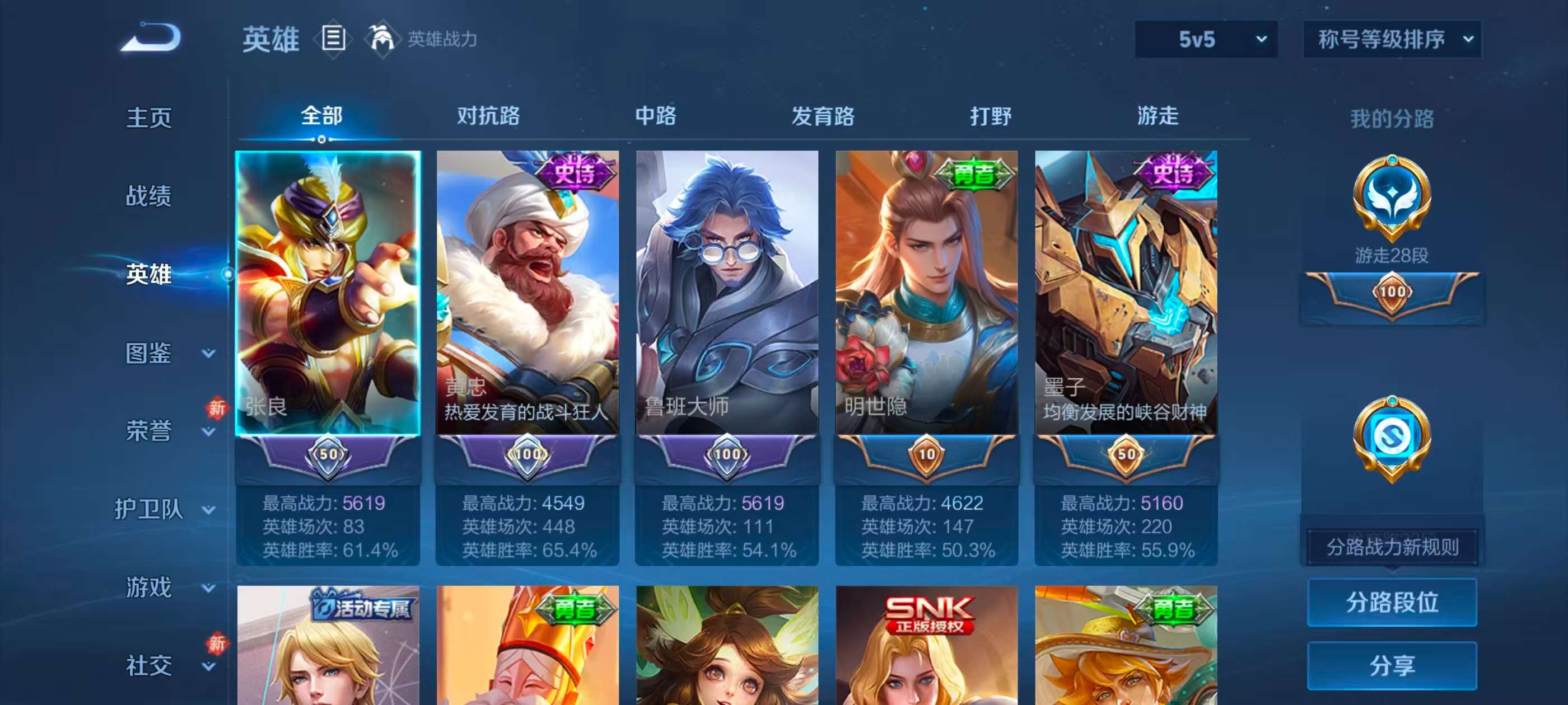 WZCMW4149334王者荣耀账号详情图3