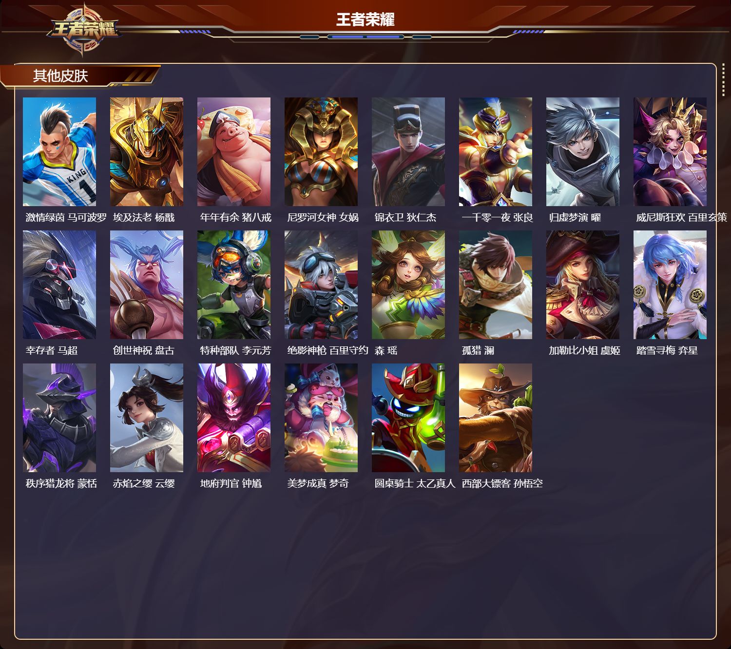 WZCMW4148941王者荣耀账号详情图9