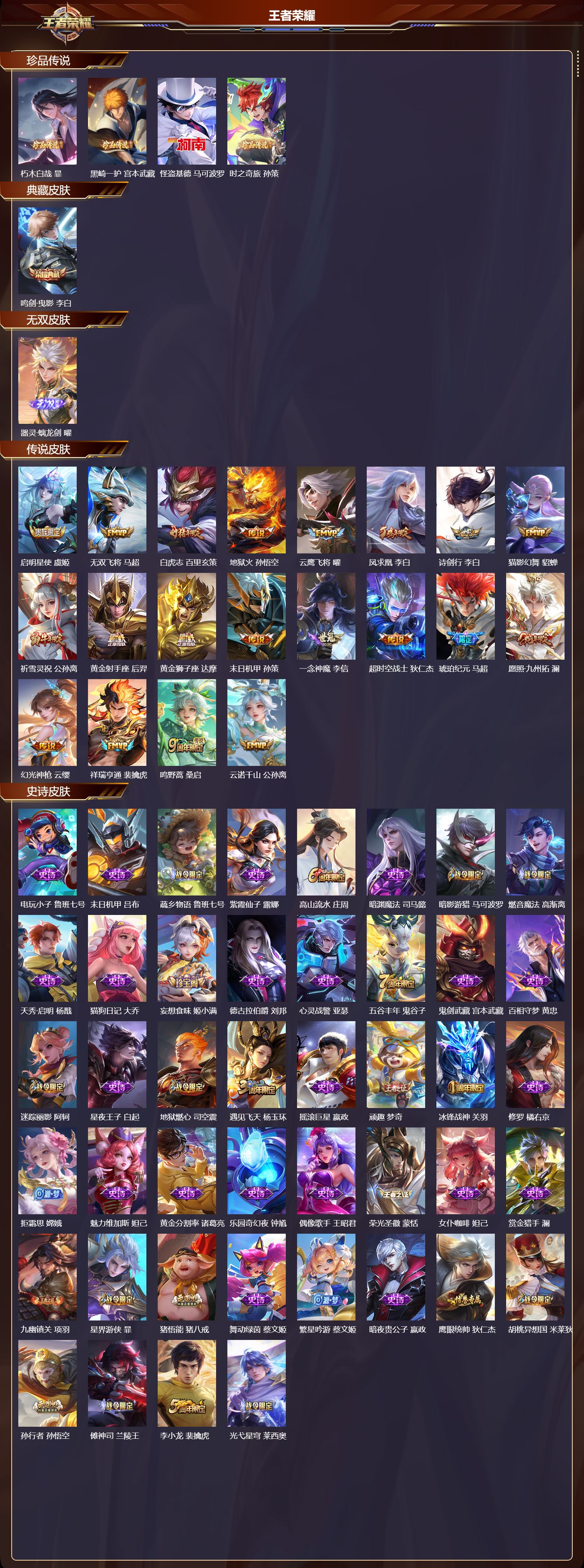 WZCMW4149599王者荣耀账号详情图8