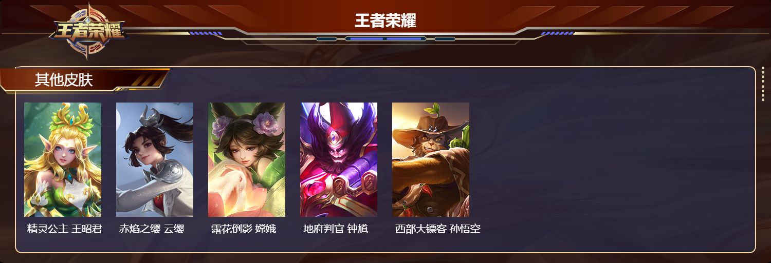 WZMK4151730王者荣耀账号详情图4