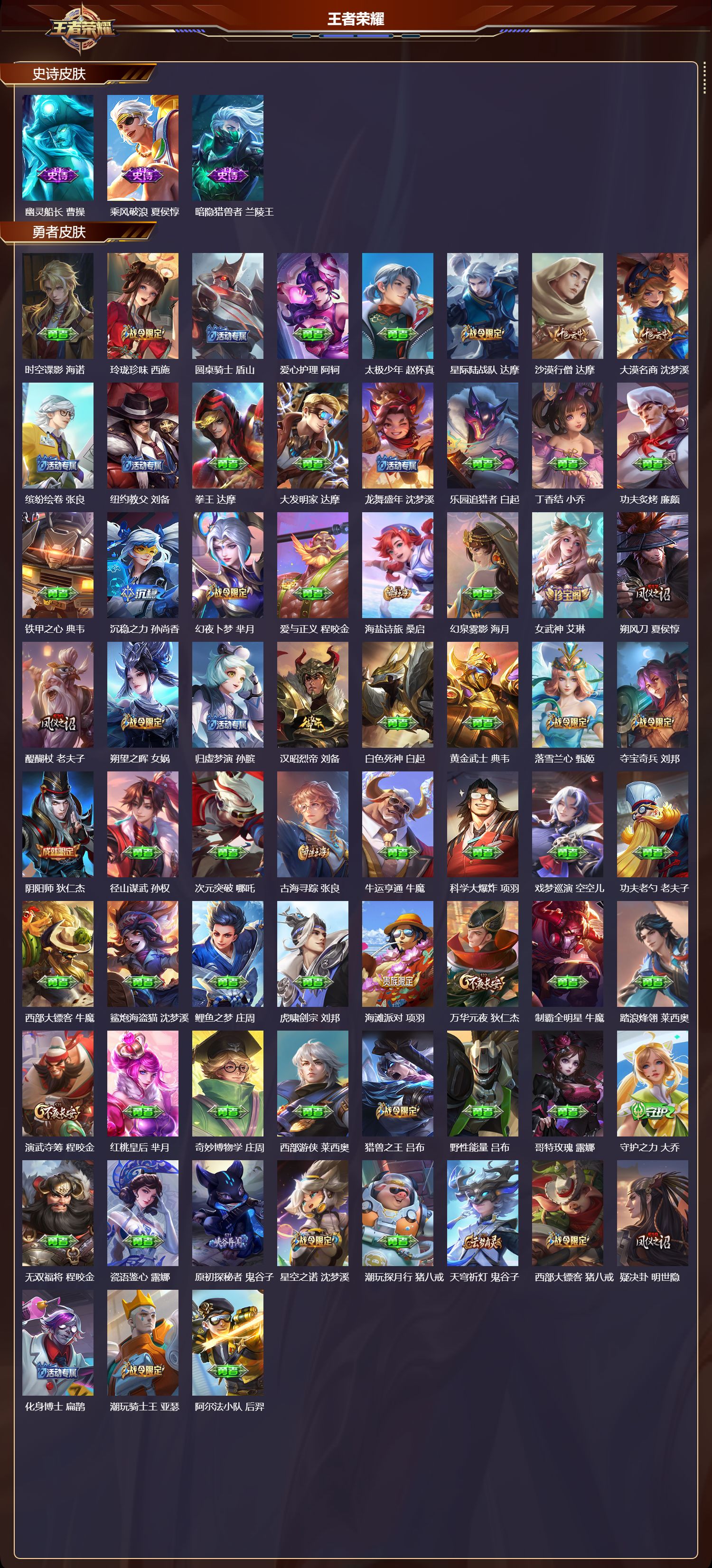 WZMK4151740王者荣耀账号详情图6