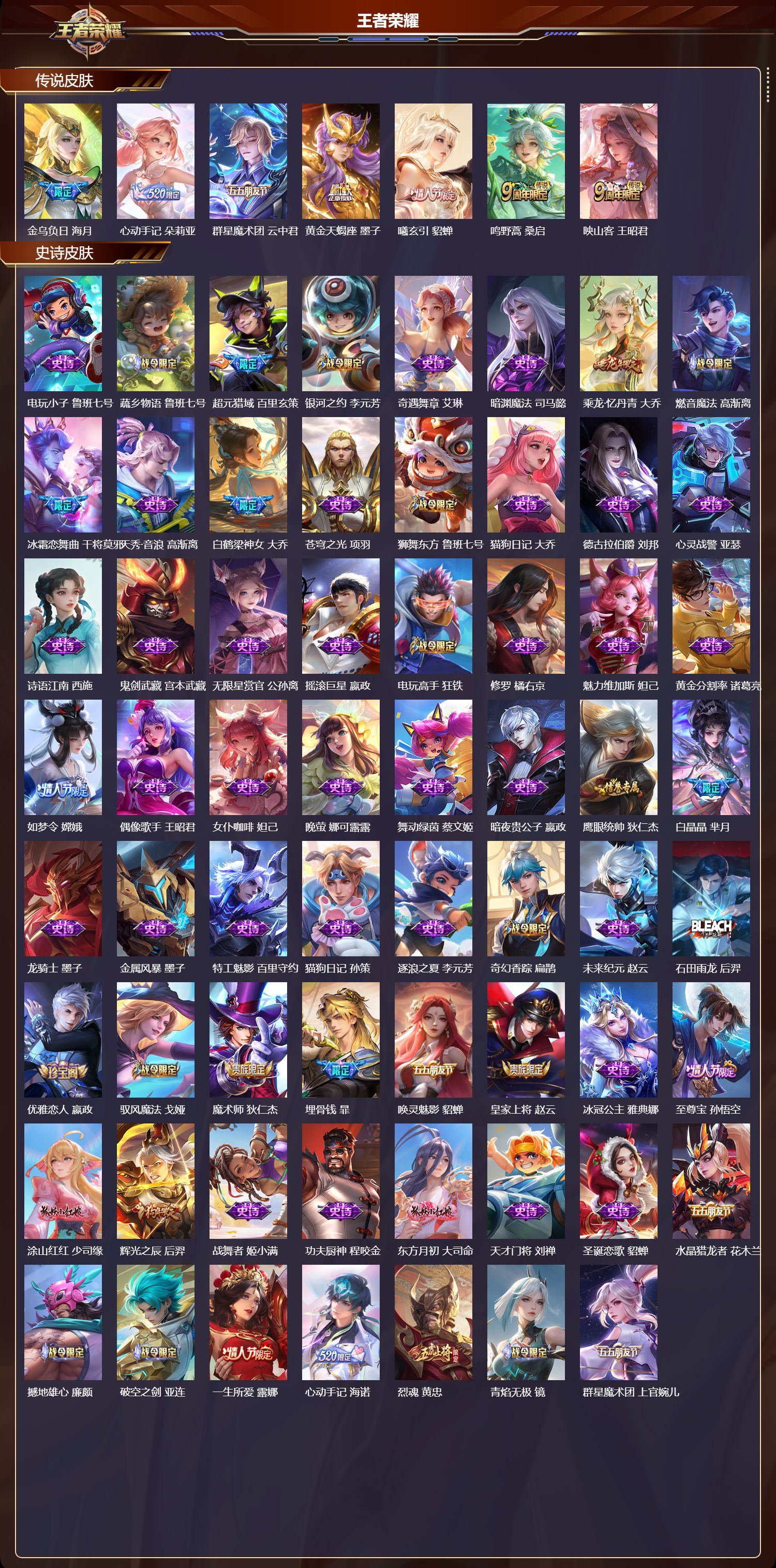 WZMK4151755王者荣耀账号详情图3 WZMK4151755王者荣耀账号详情图3