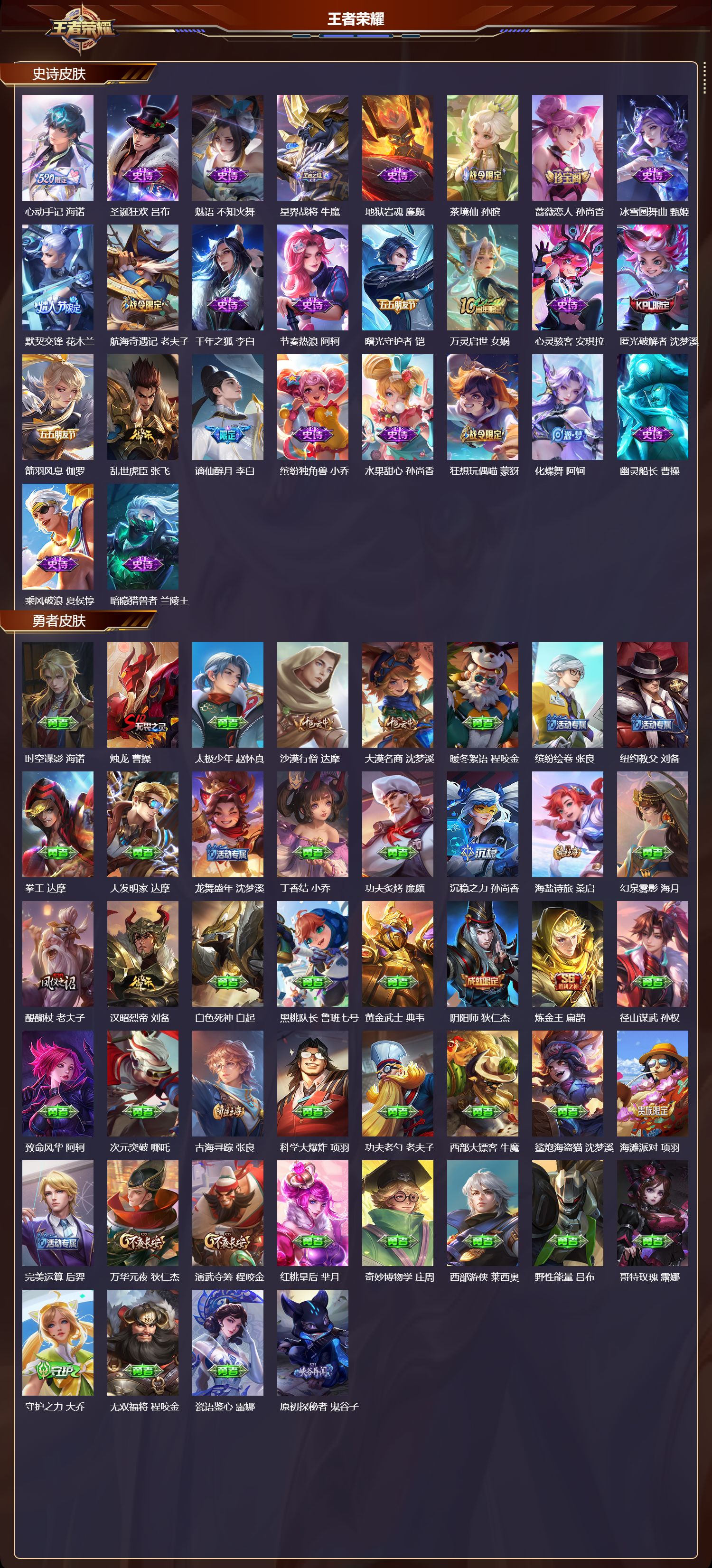 WZMK4151756王者荣耀账号详情图3