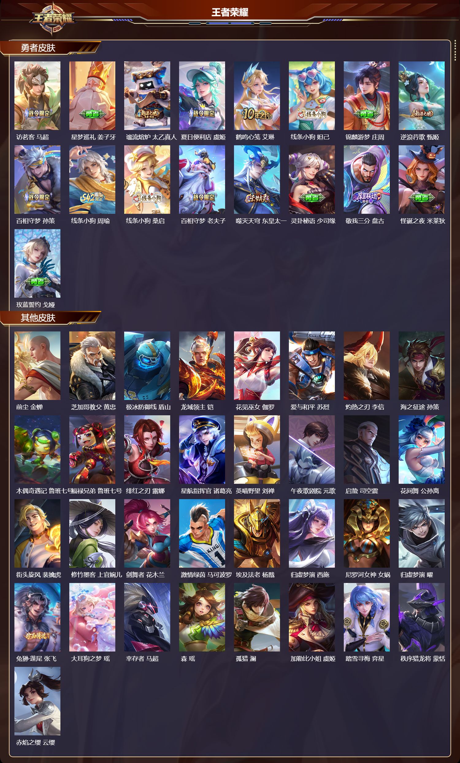 WZQM4160181王者荣耀账号详情图5