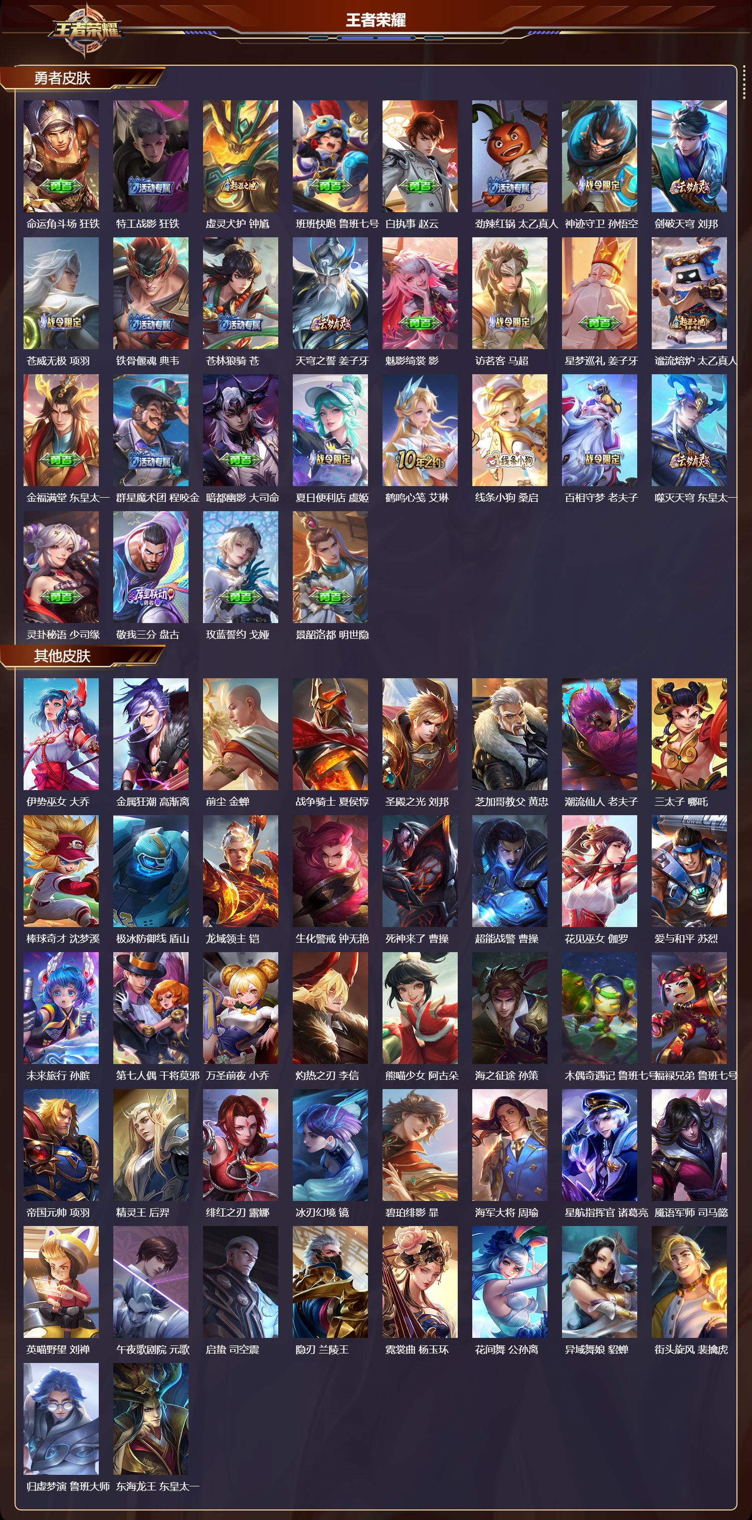 WZMK4151740王者荣耀账号详情图8