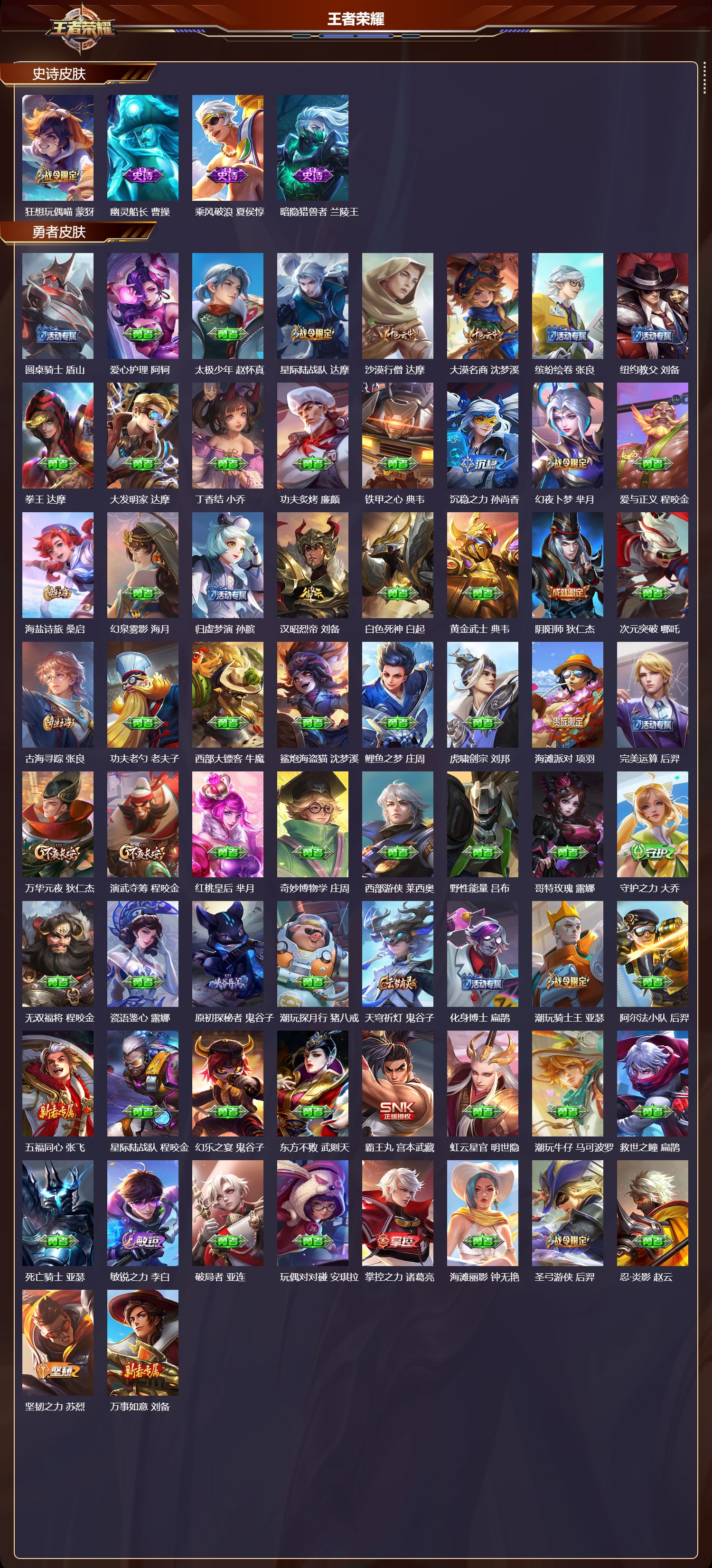 WZQM4151266王者荣耀账号详情图5