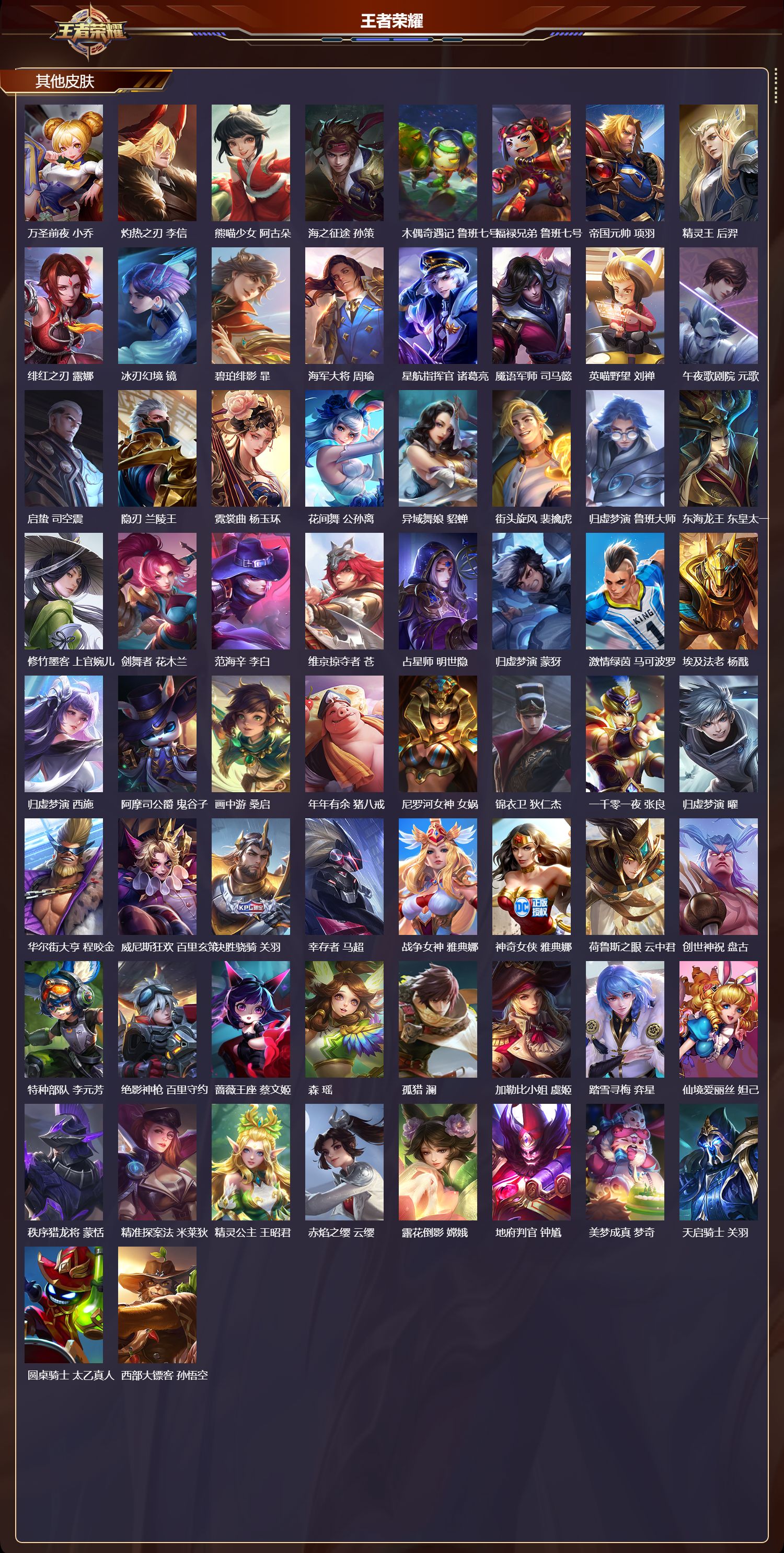 WZMK4151759王者荣耀账号详情图9