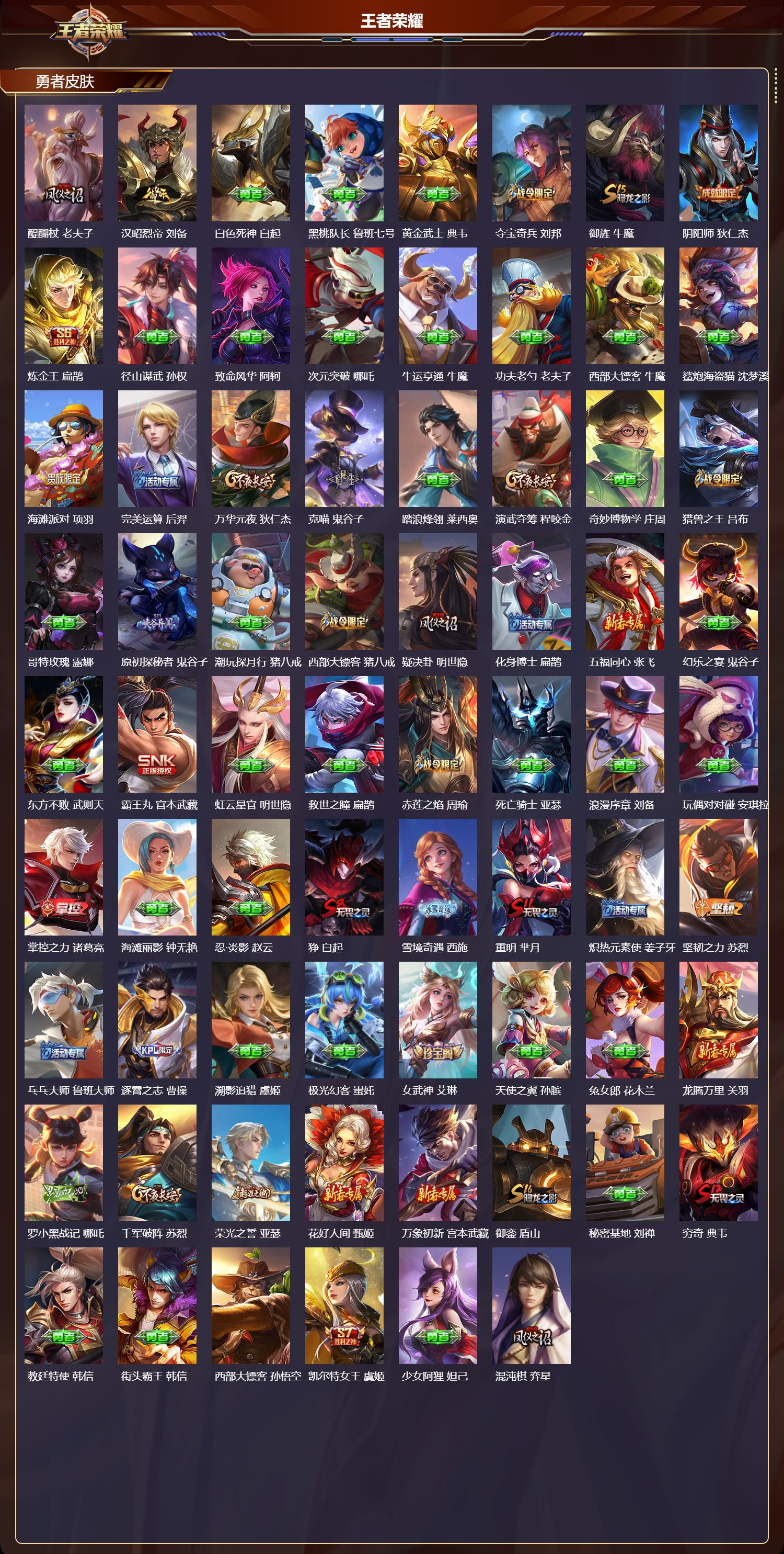 WZCMW4152098王者荣耀账号详情图7