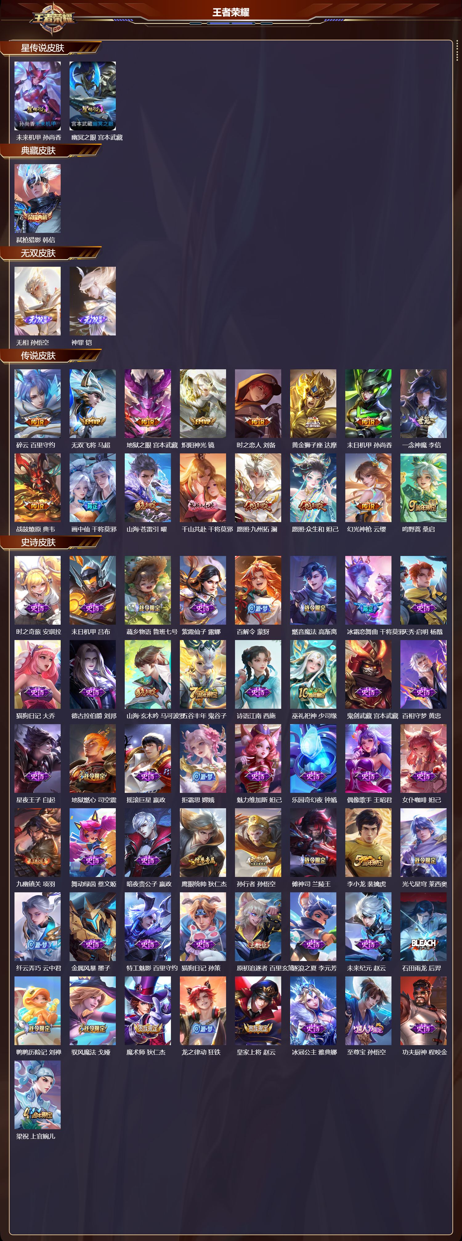 WZMK4153726王者荣耀账号详情图2 WZMK4153726王者荣耀账号详情图2