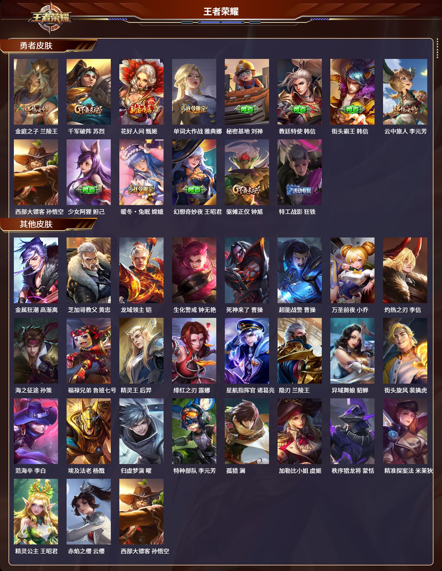 WZCMW4152668王者荣耀账号详情图3