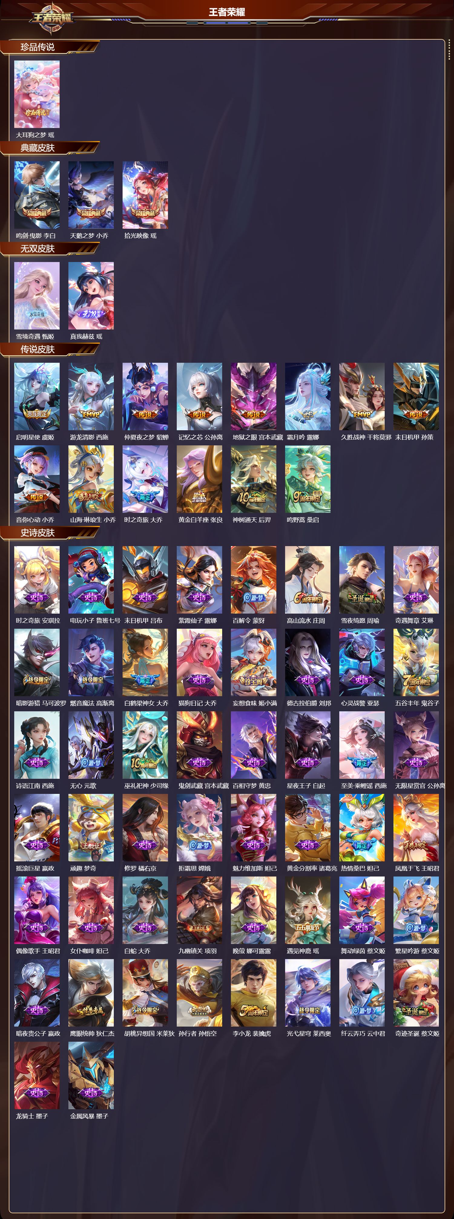 WZCMW4151976王者荣耀账号详情图6 WZCMW4151976王者荣耀账号详情图6