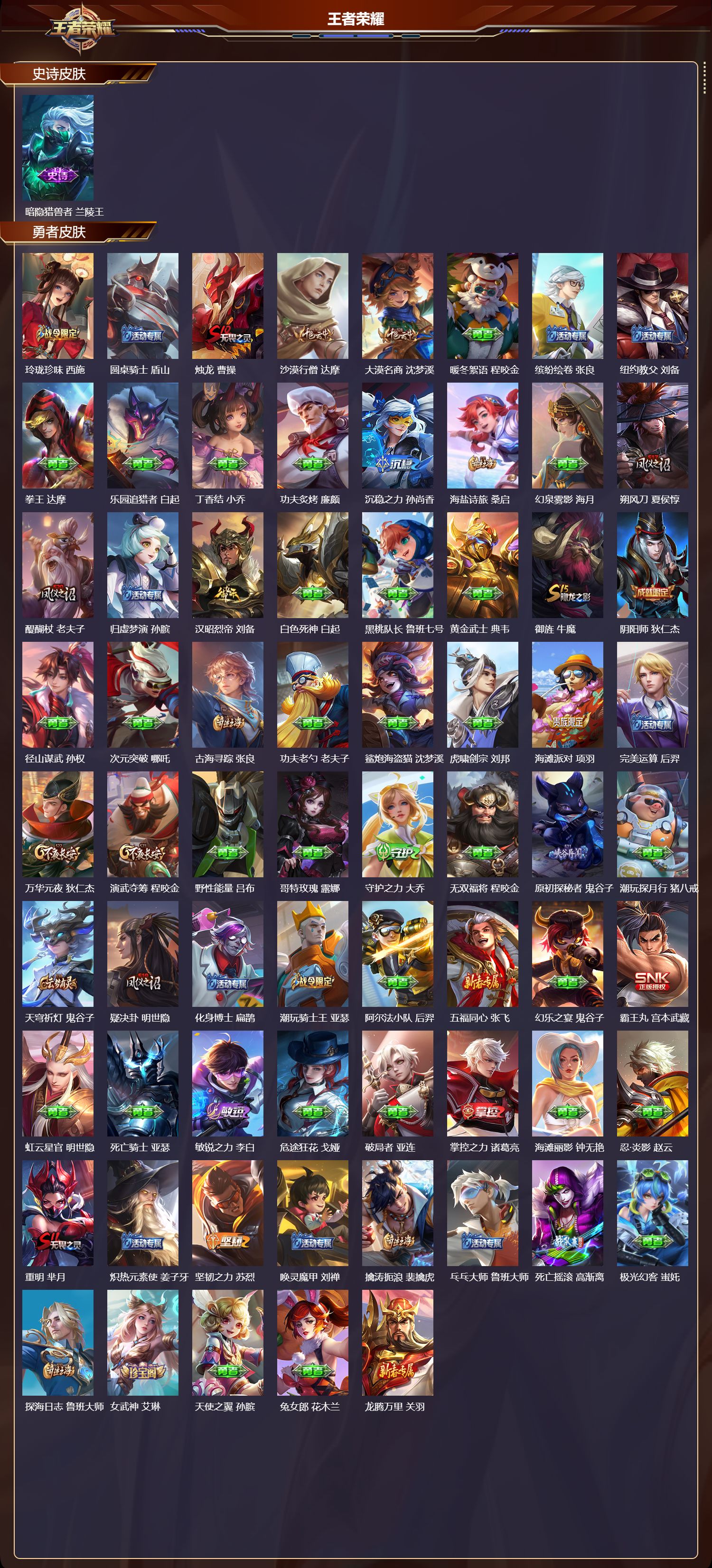 WZCMW4151288王者荣耀账号详情图7