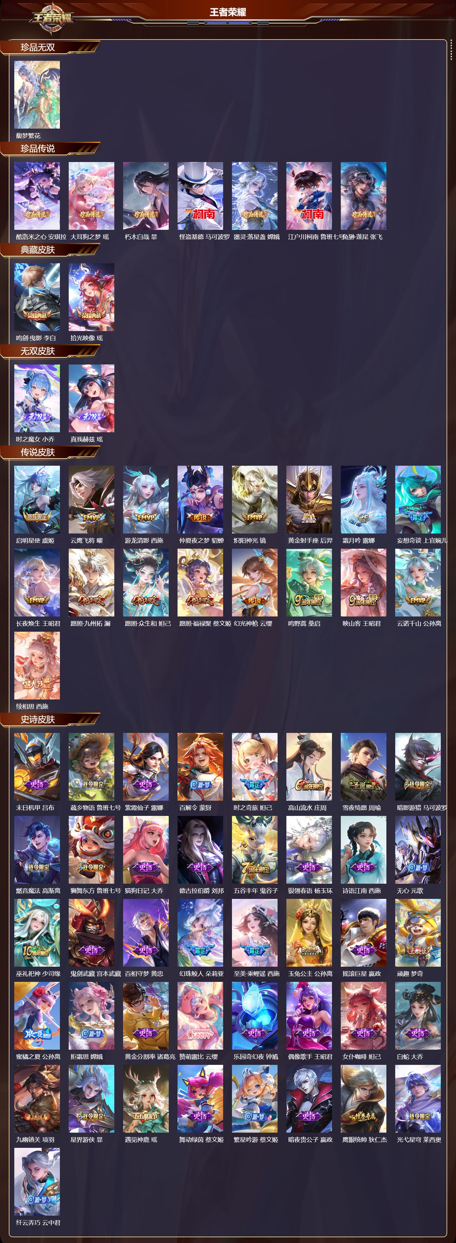 WZCMW4151921王者荣耀账号详情图6