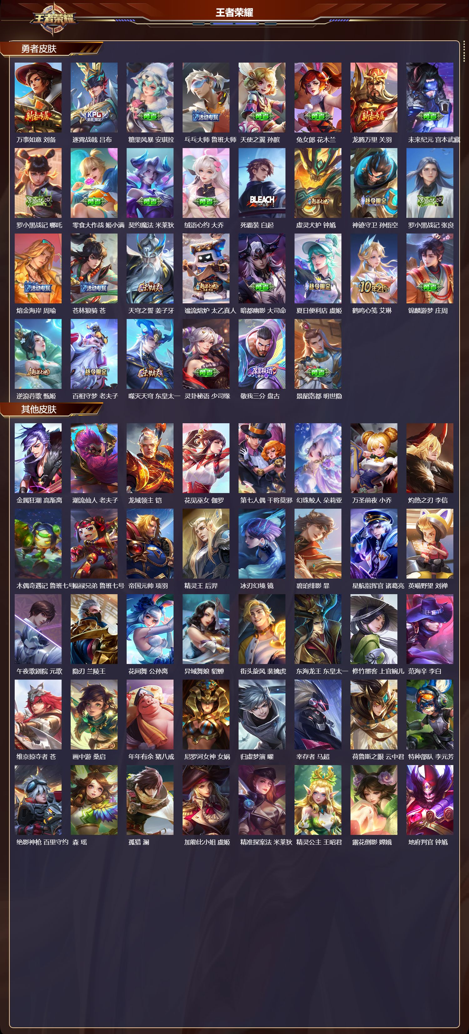 WZQM4153842王者荣耀账号详情图4