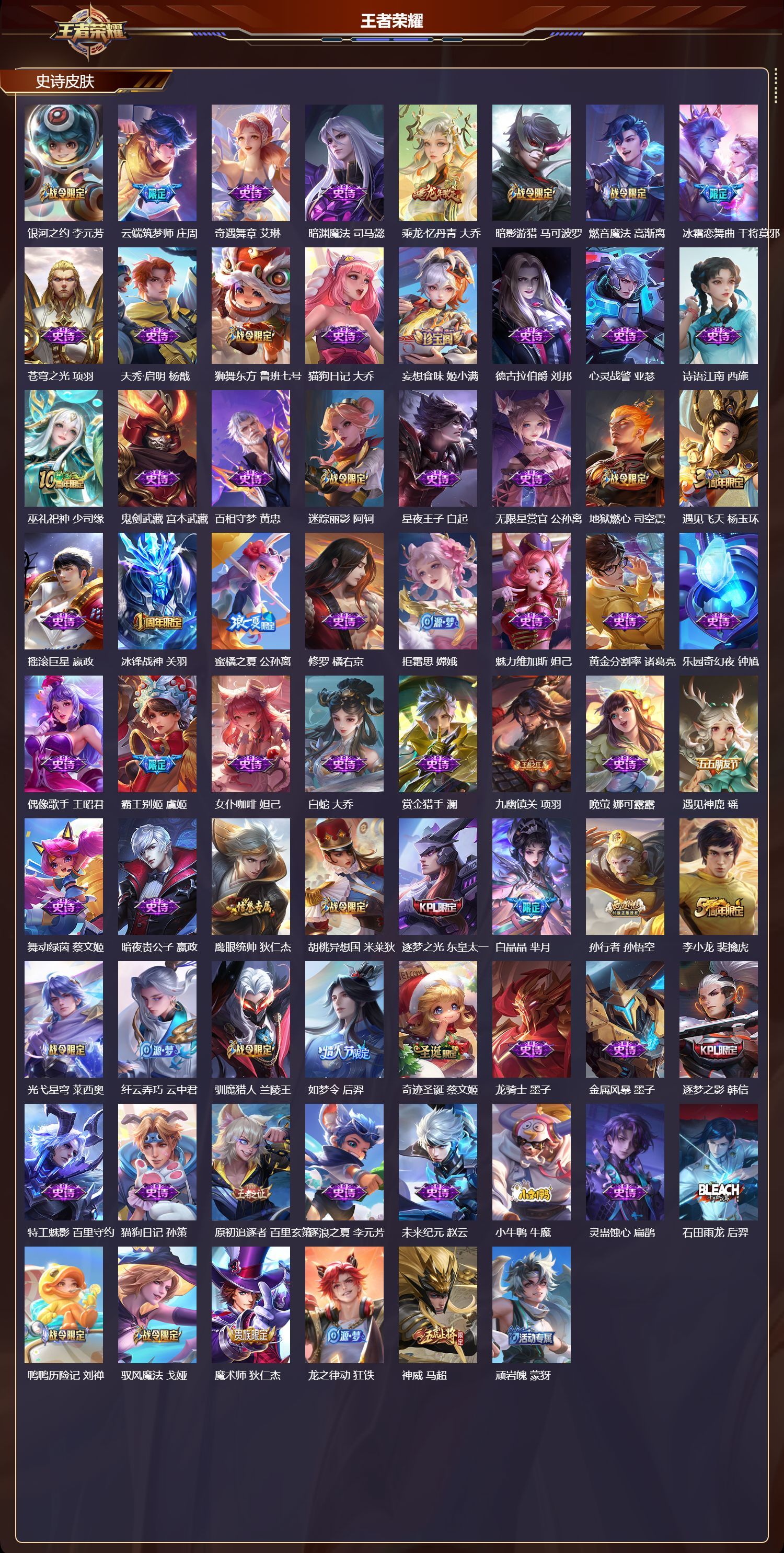 WZQM4153681王者荣耀账号详情图4 WZQM4153681王者荣耀账号详情图4