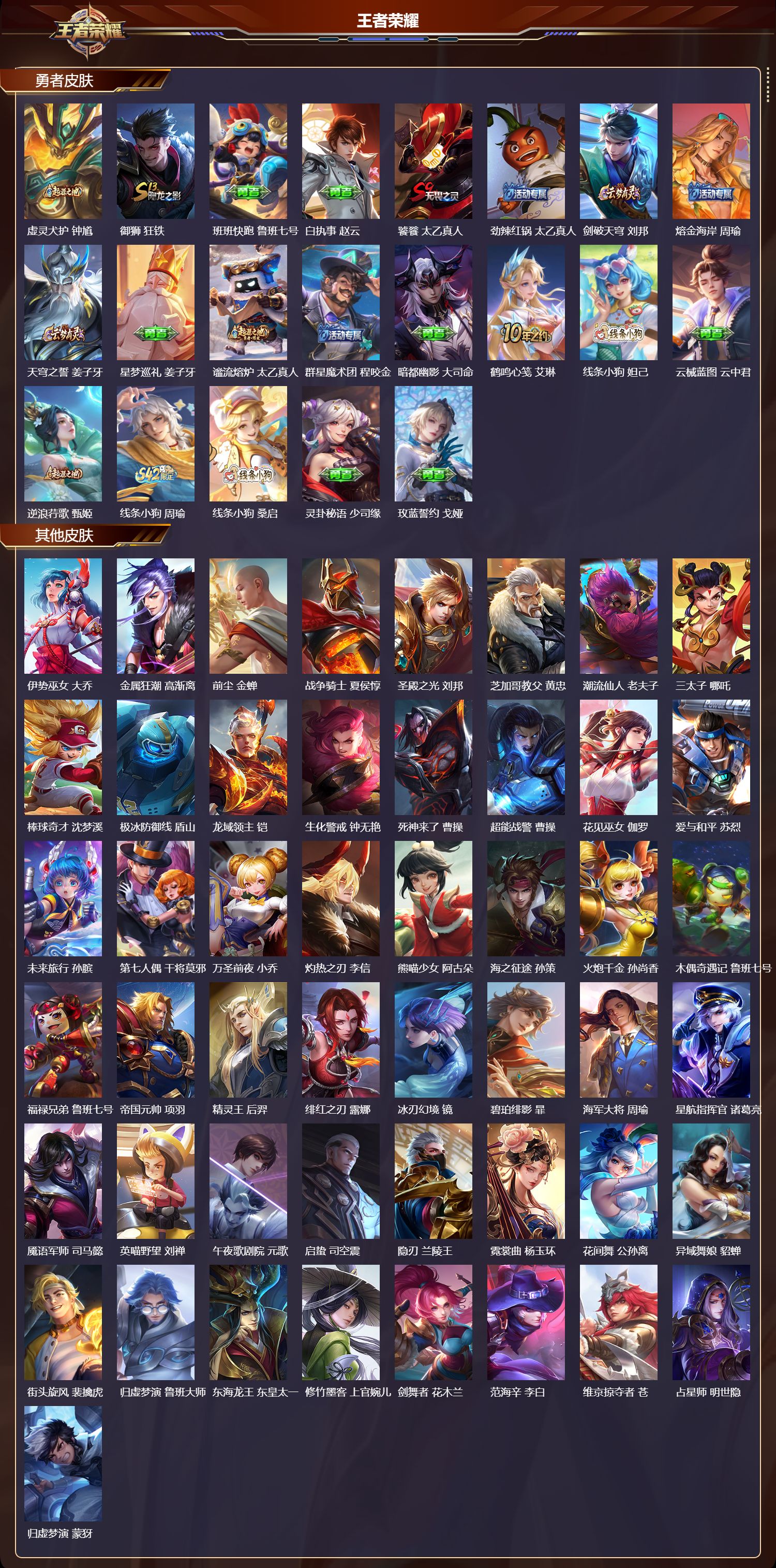 WZQM4153990王者荣耀账号详情图7