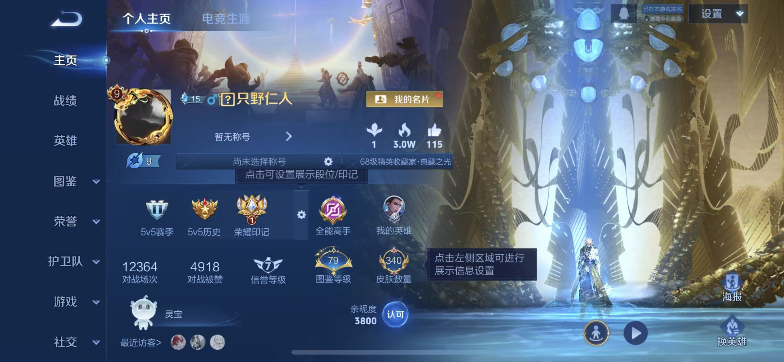 WZCMW4151987王者荣耀账号详情图2