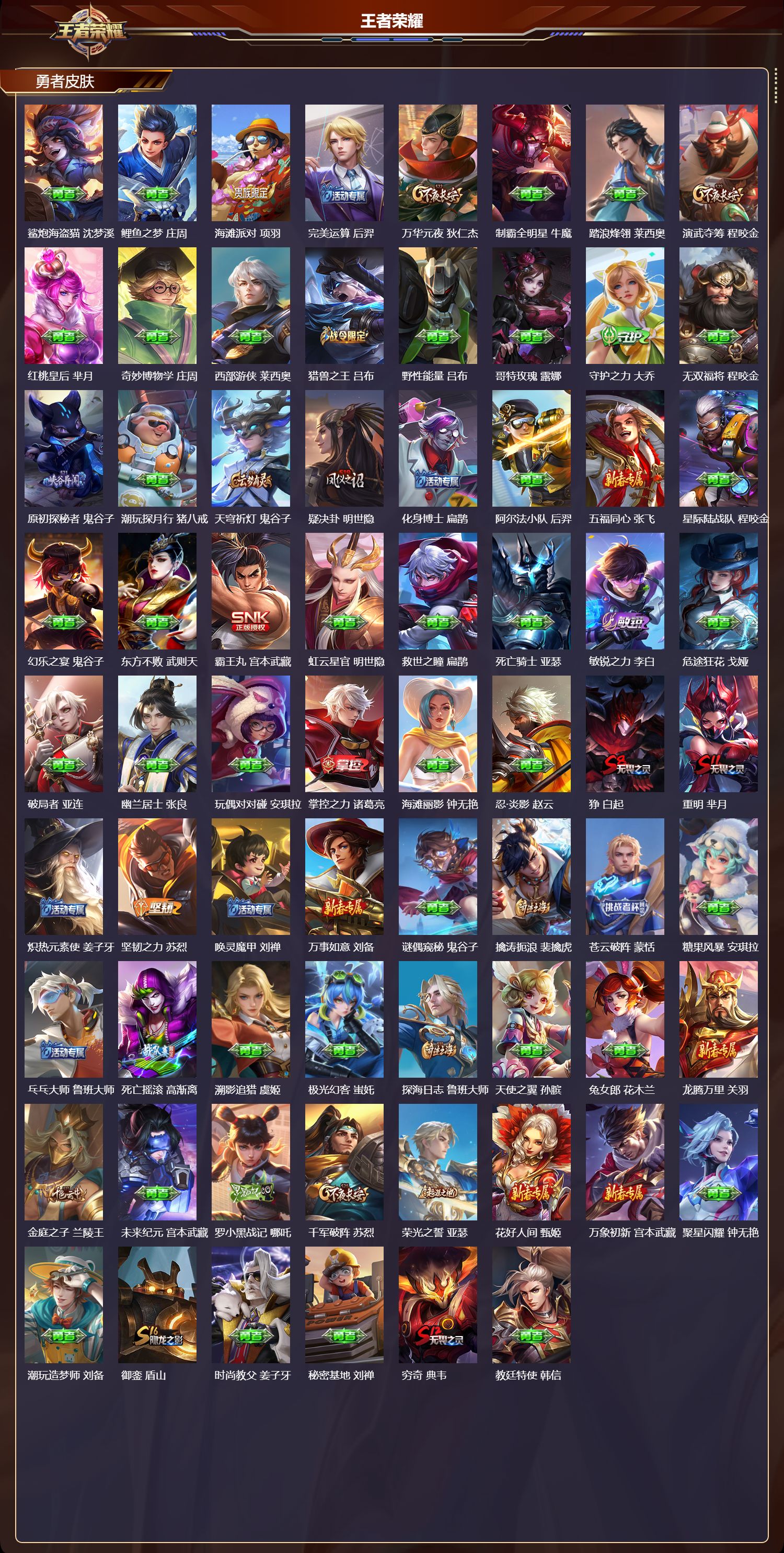 WZQM4153839王者荣耀账号详情图5