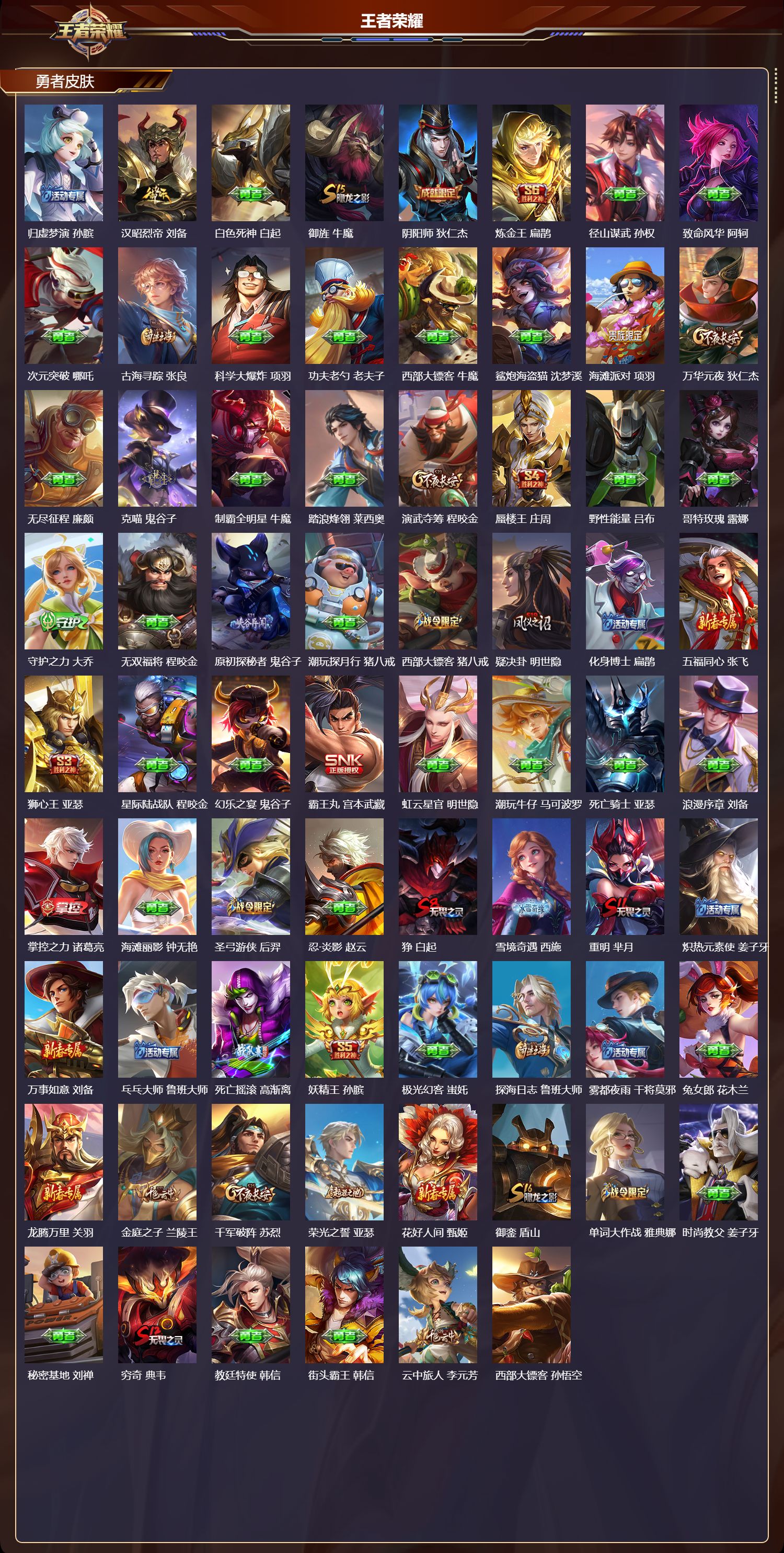 WZMK4153714王者荣耀账号详情图4 WZMK4153714王者荣耀账号详情图4