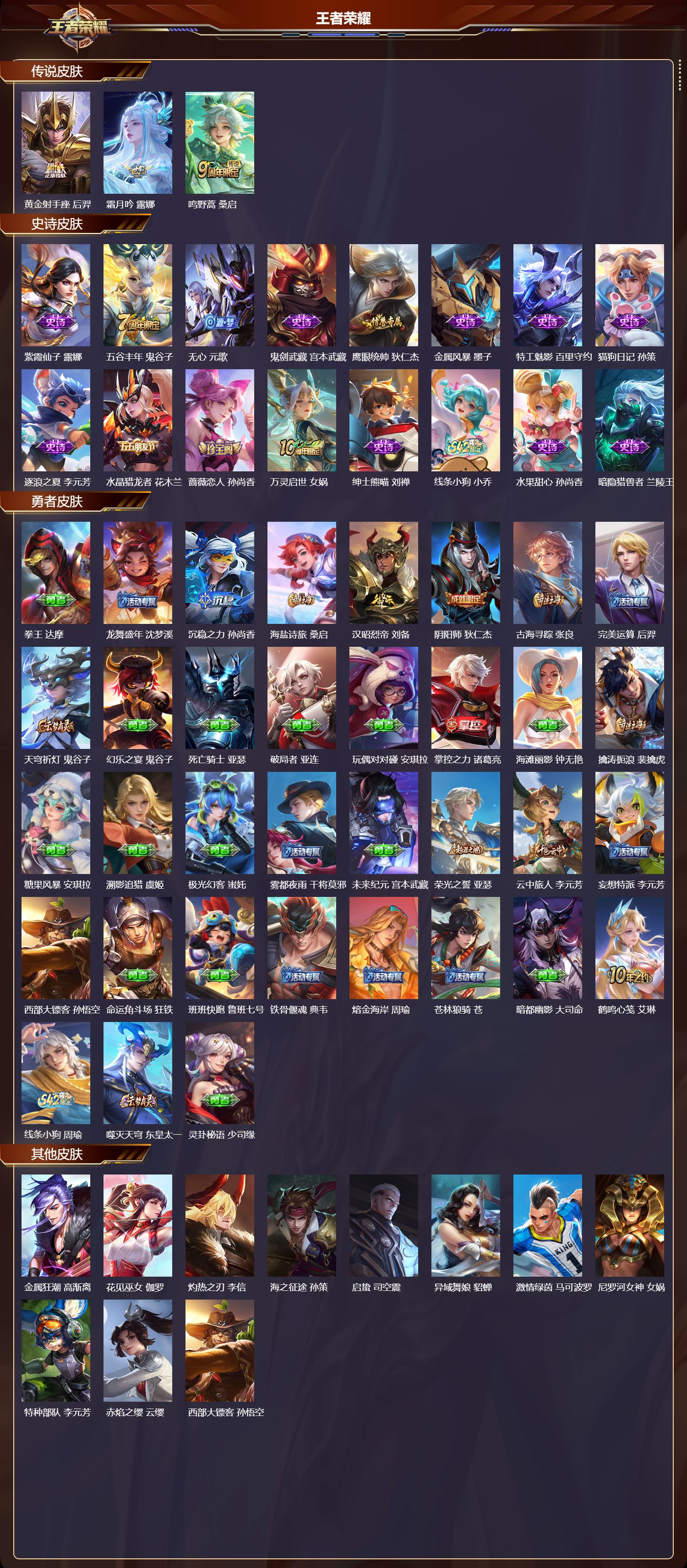 WZCMW4152008王者荣耀账号详情图7