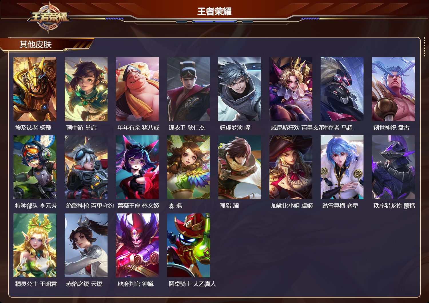 WZCMW4151288王者荣耀账号详情图9