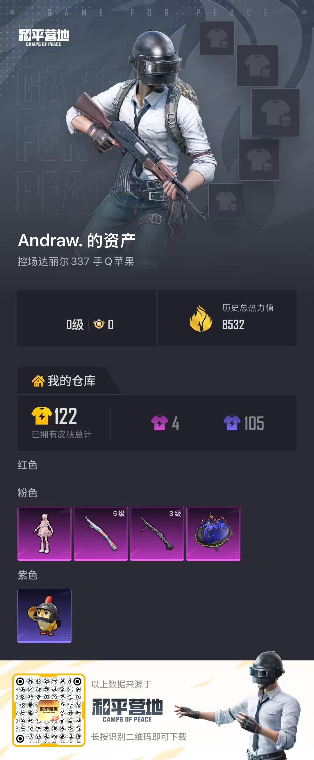 HPCMW483190和平精英账号详情图2