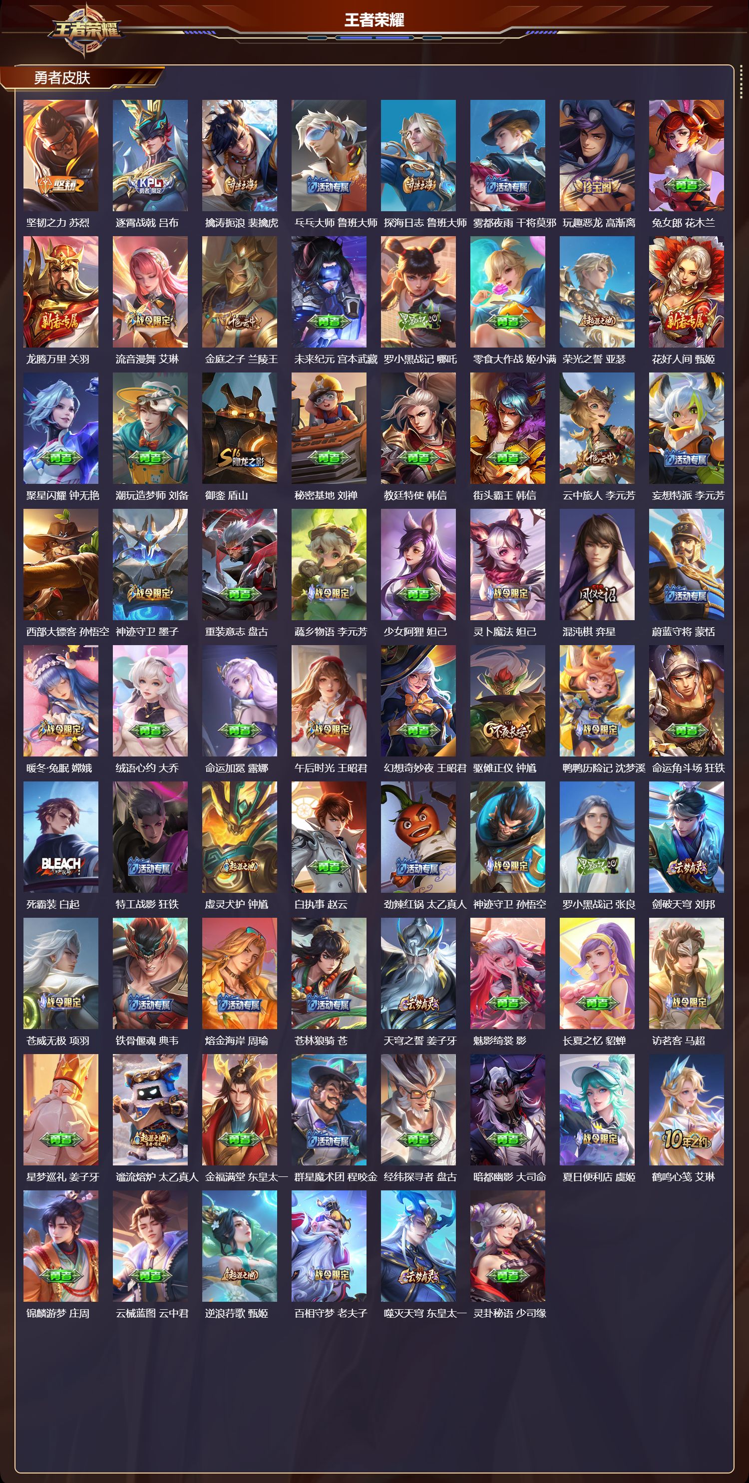 WZCMW4152102王者荣耀账号详情图9