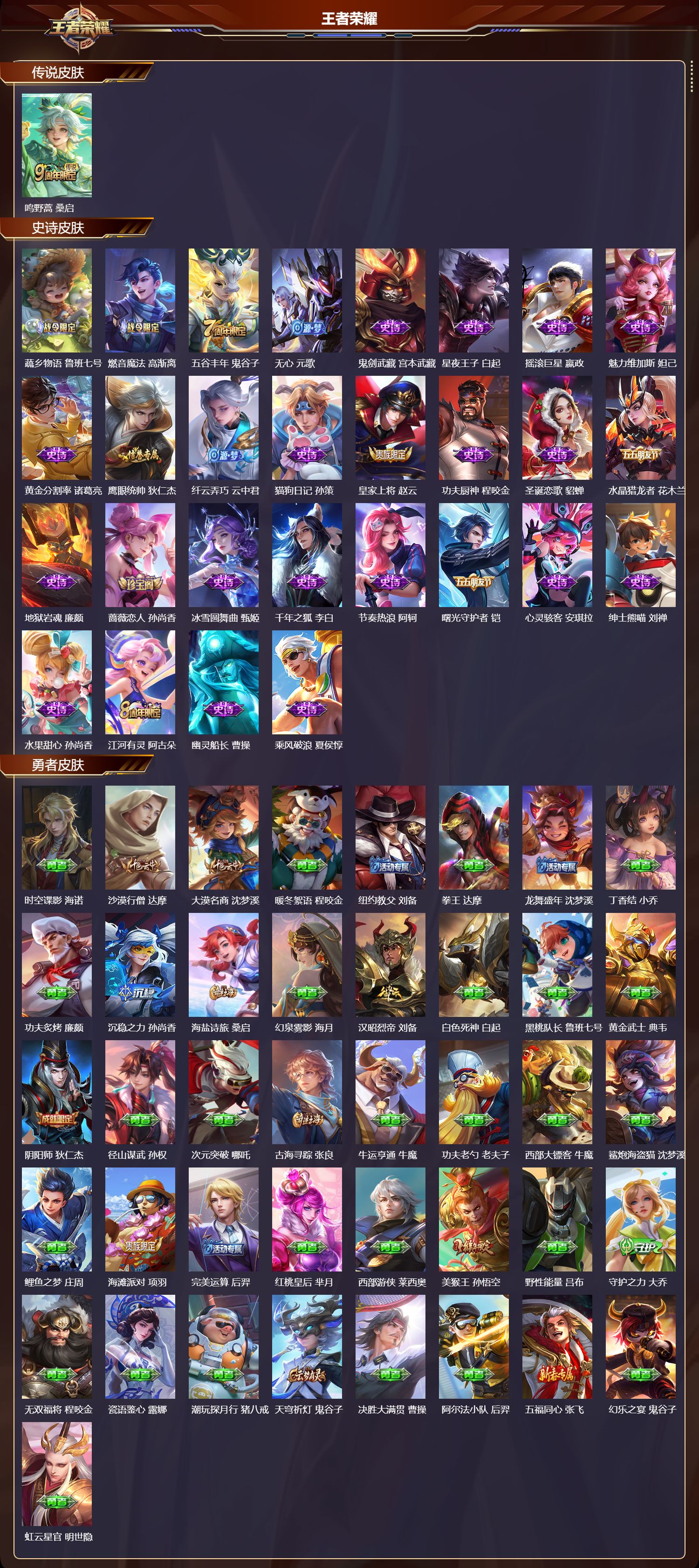 WZMK4153717王者荣耀账号详情图2 WZMK4153717王者荣耀账号详情图2