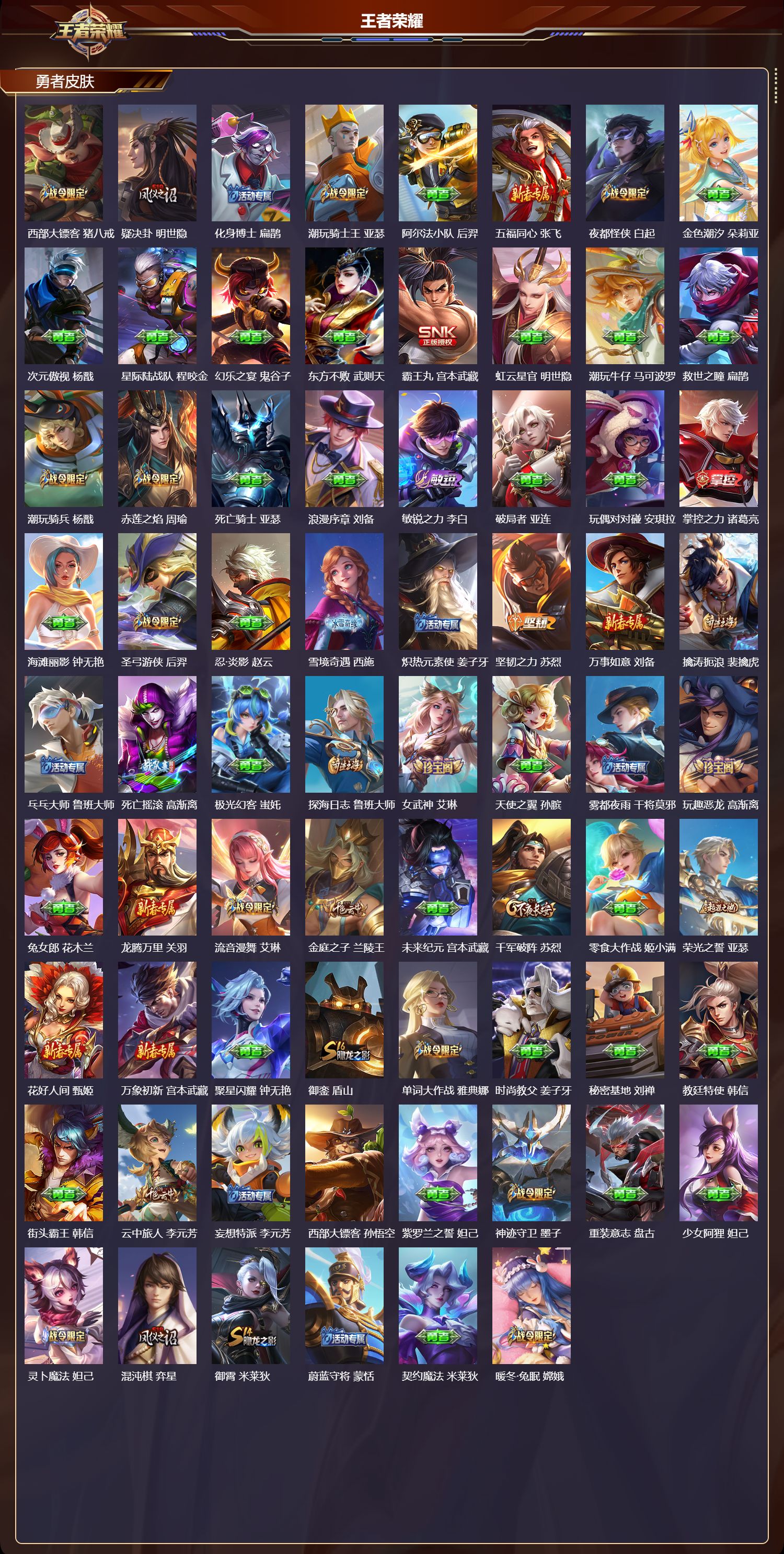 WZCMW4152068王者荣耀账号详情图10