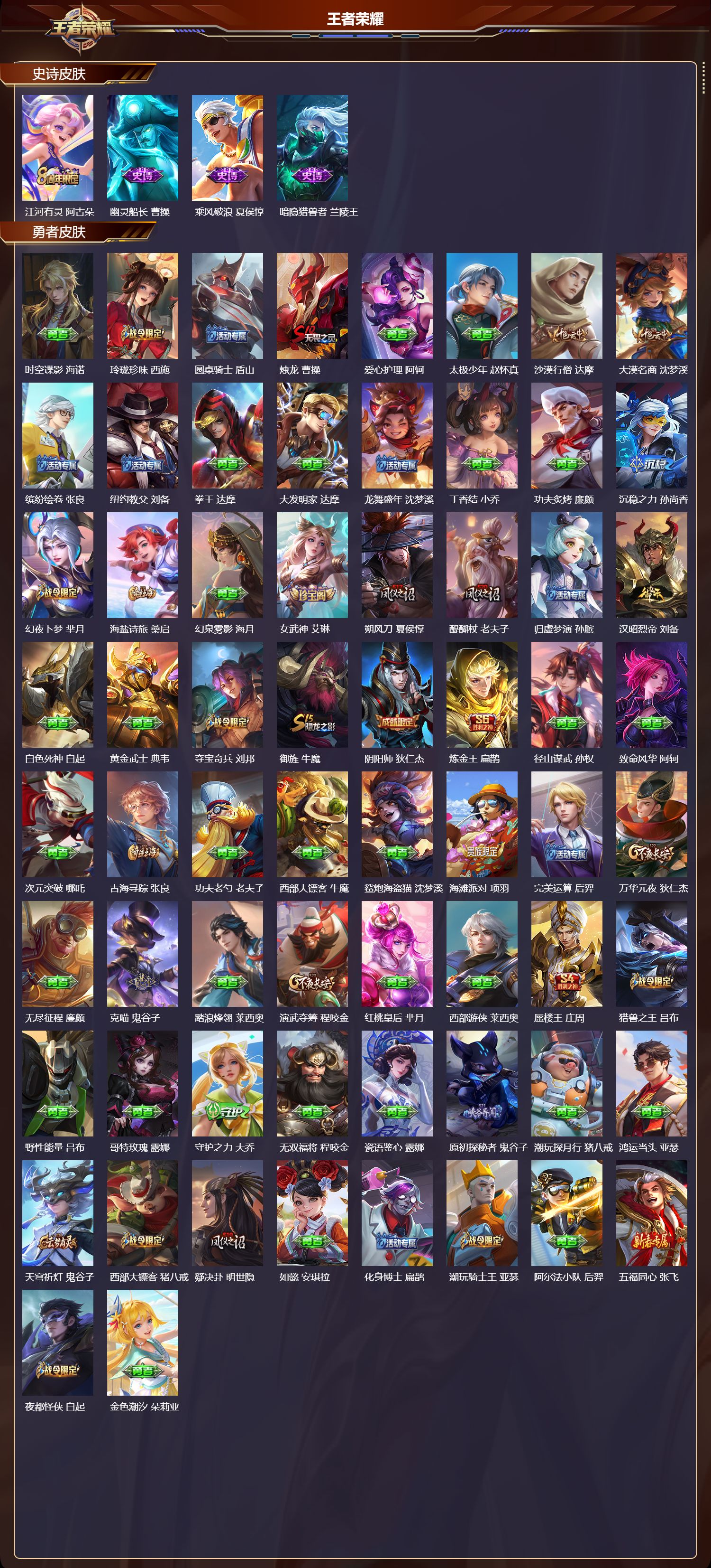 WZQM4153990王者荣耀账号详情图5