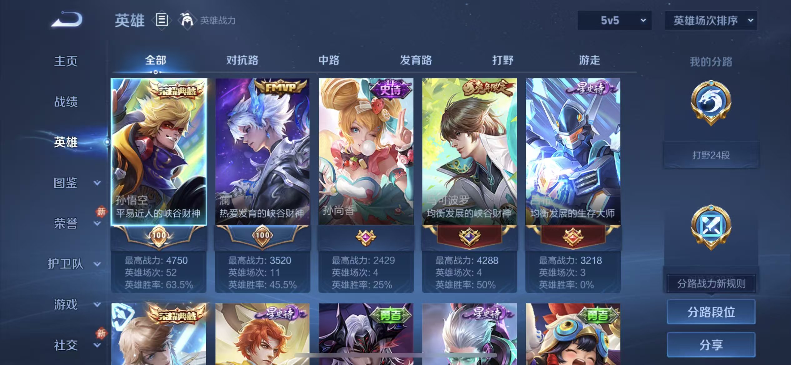 WZCMW4151289王者荣耀账号详情图4