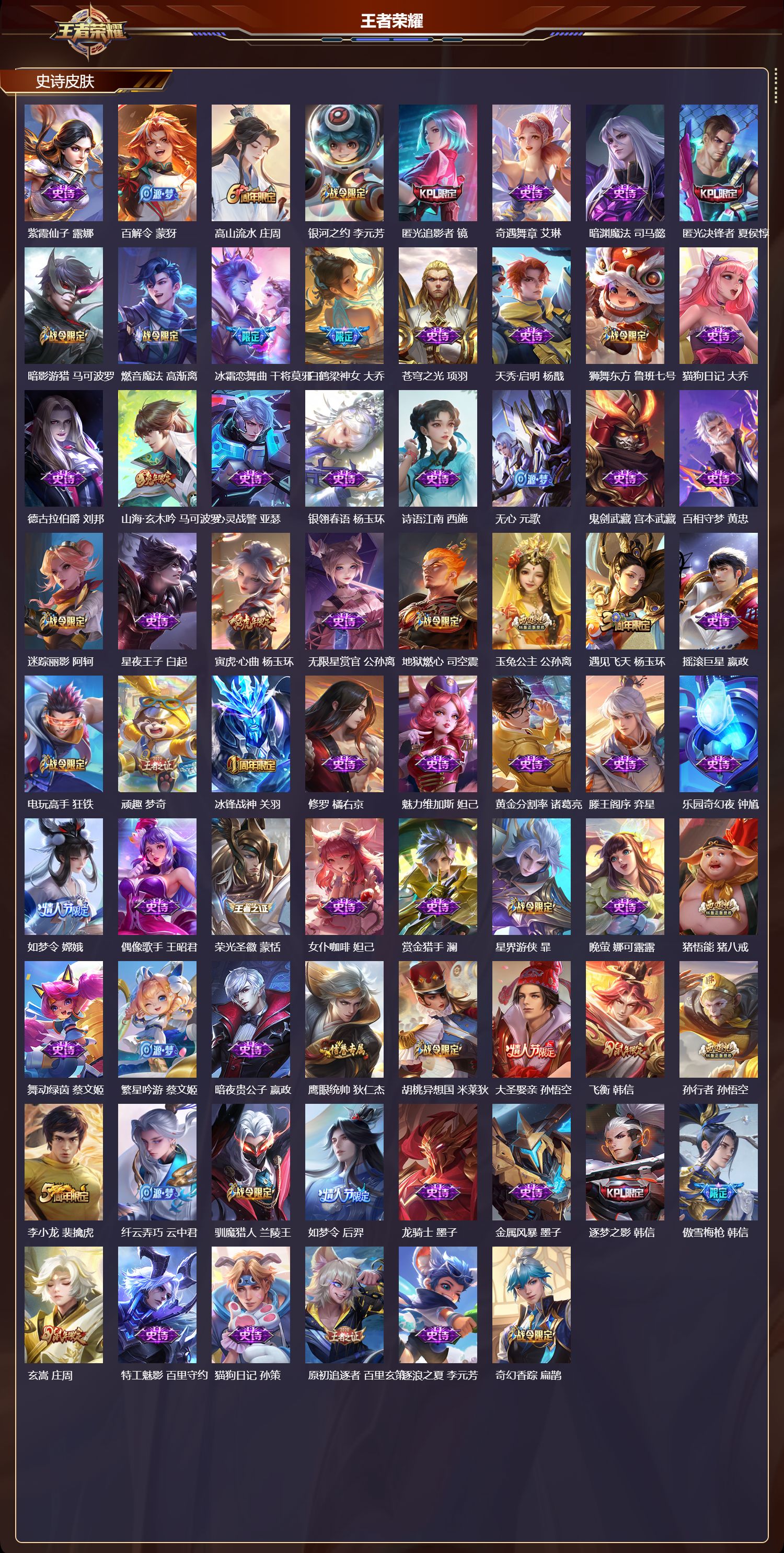 WZCMW4152068王者荣耀账号详情图7