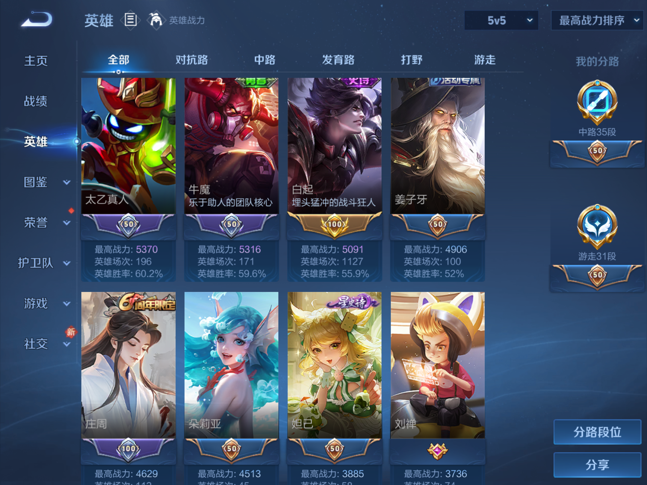 WZCMW4156232王者荣耀账号详情图4