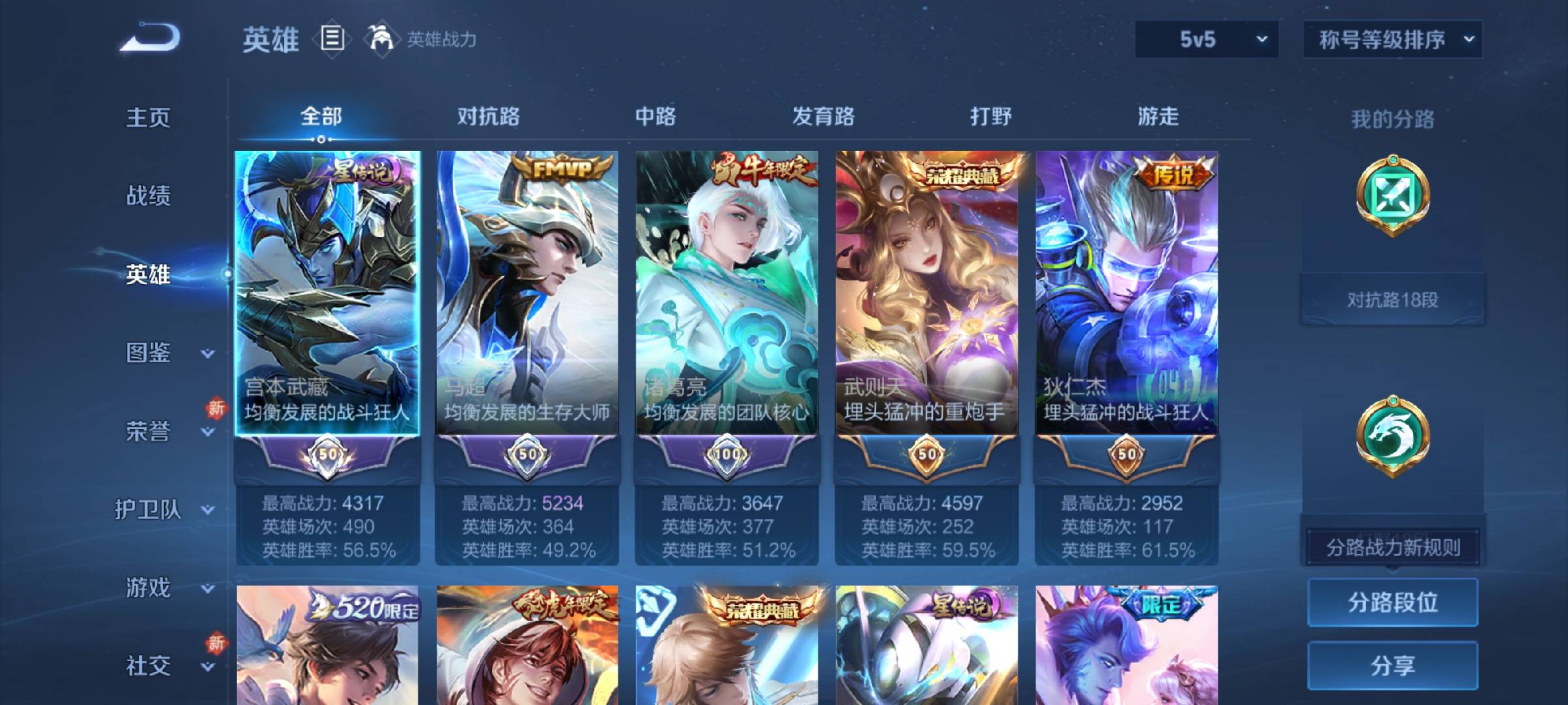 WZCMW4153868王者荣耀账号详情图3