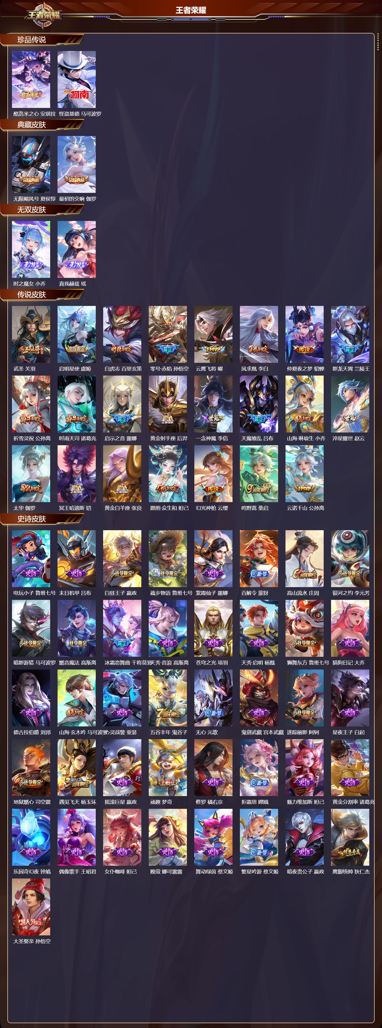 WZCMW4153959王者荣耀账号详情图8