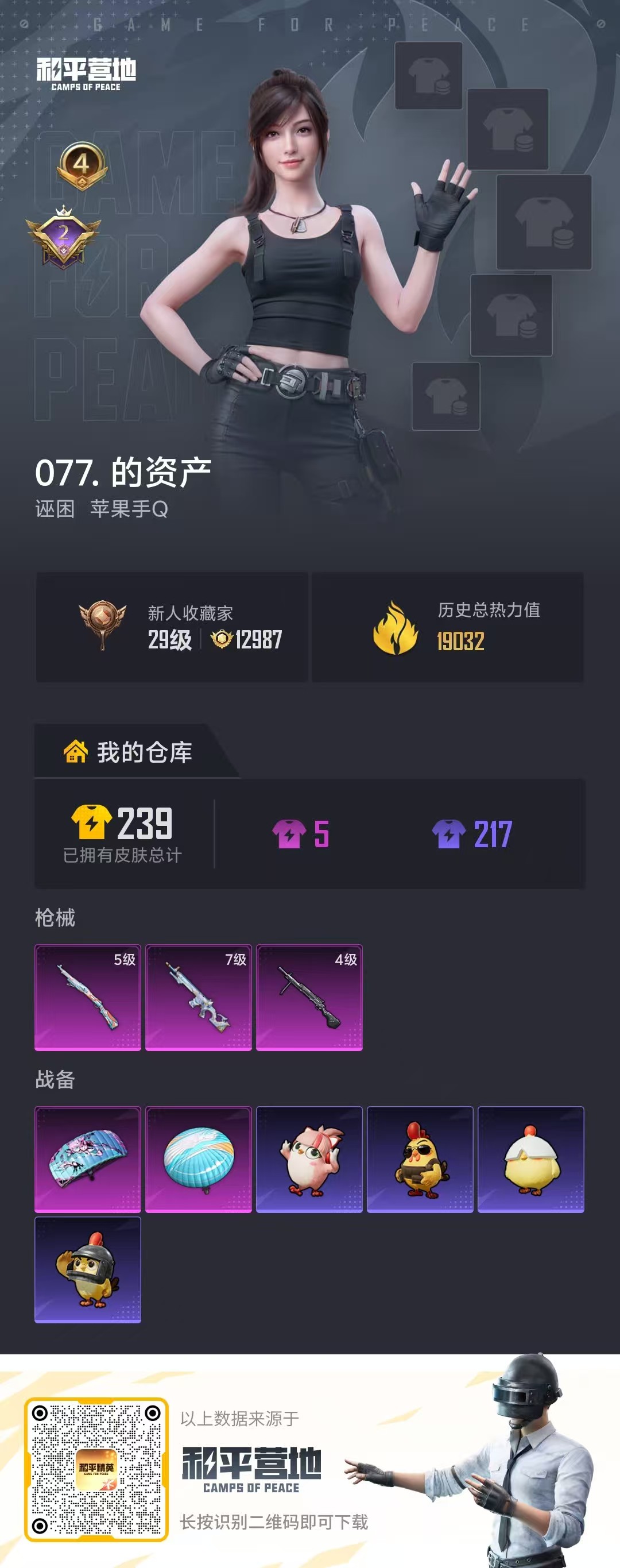 HPCMW485341和平精英账号详情图2