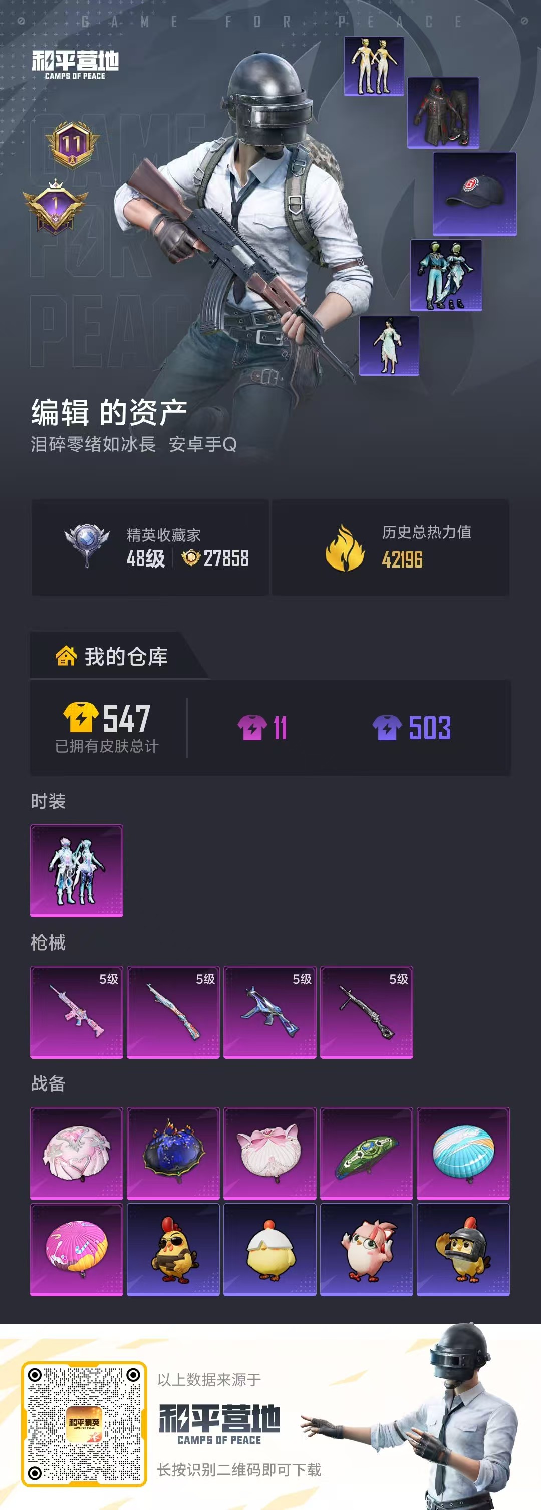 HPCMW485127和平精英账号详情图2 HPCMW485127和平精英账号详情图2