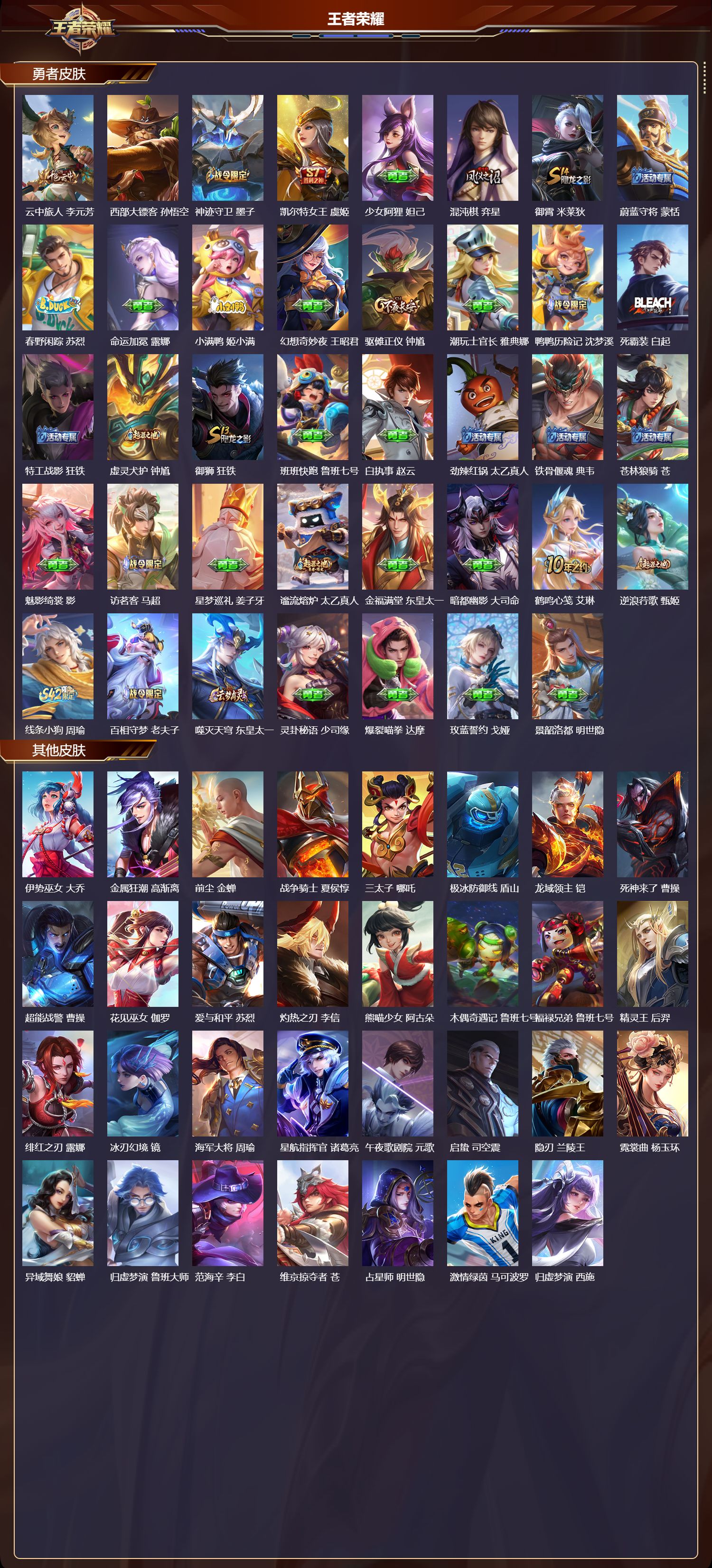 WZCMW4154040王者荣耀账号详情图5 WZCMW4154040王者荣耀账号详情图5