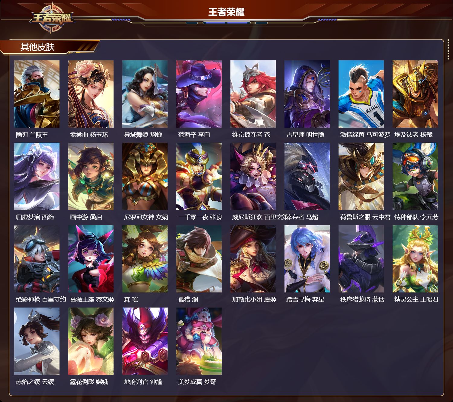 WZCMW4153888王者荣耀账号详情图8