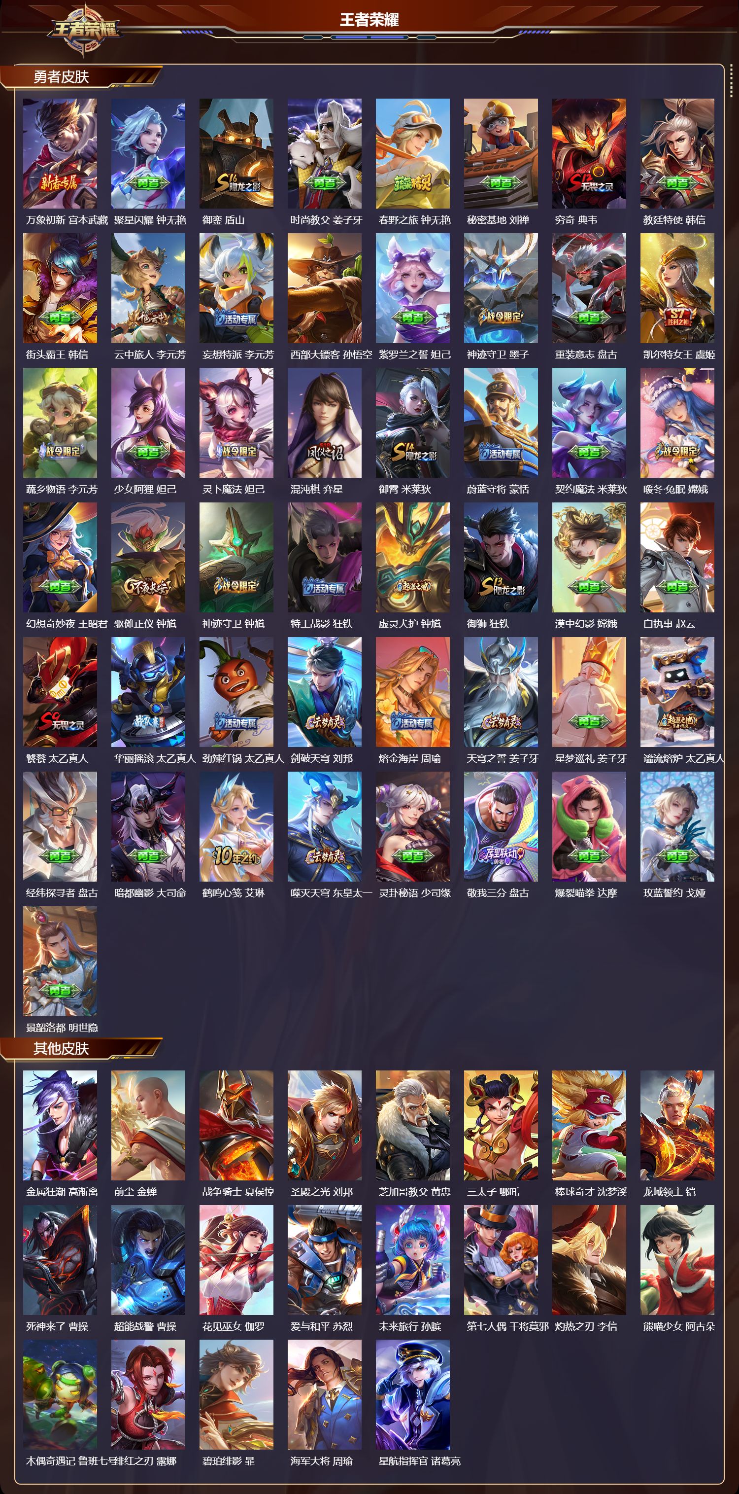 WZLX4222356王者荣耀账号详情图6 WZLX4222356王者荣耀账号详情图6