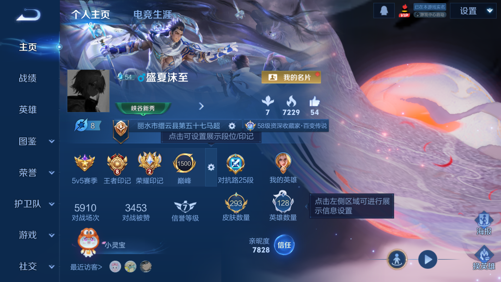 WZCMW4158903王者荣耀账号详情图2