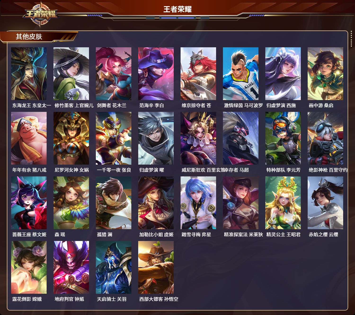 WZCMW4154658王者荣耀账号详情图9