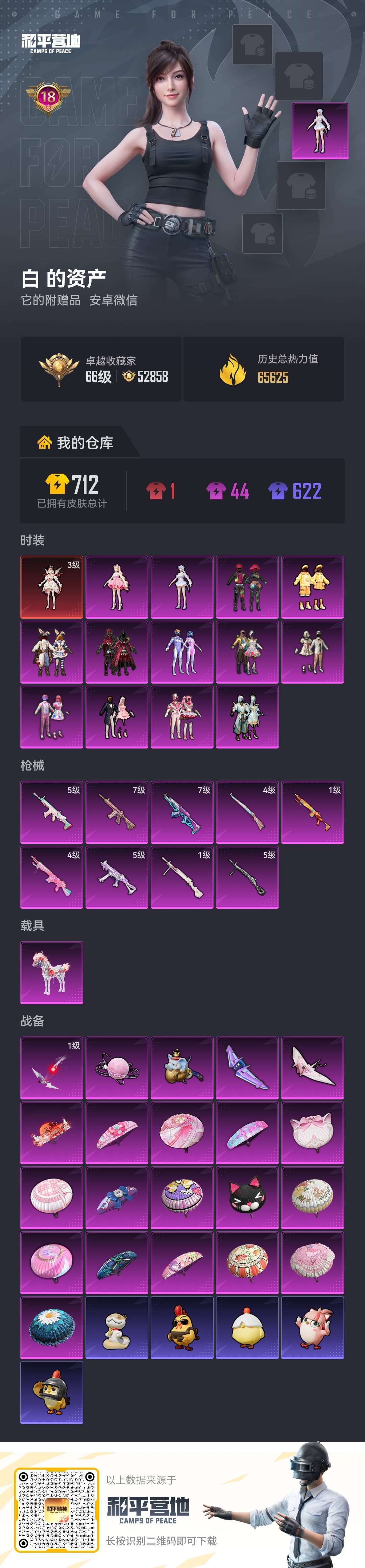 HPCMW487305和平精英账号详情图2