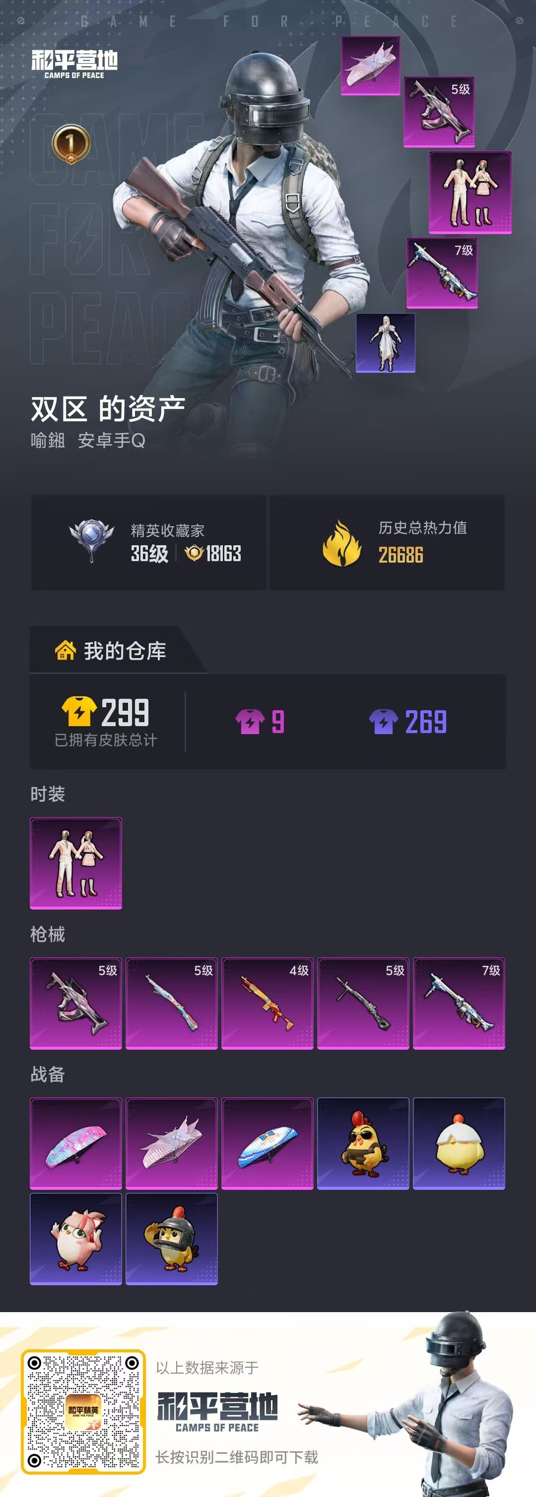 HPSJ485113和平精英账号详情图5 HPSJ485113和平精英账号详情图5