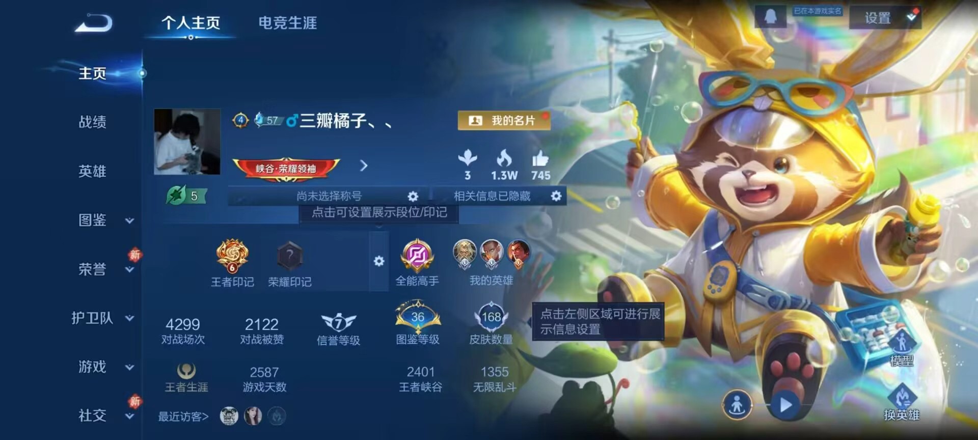 WZCMW4153888王者荣耀账号详情图2