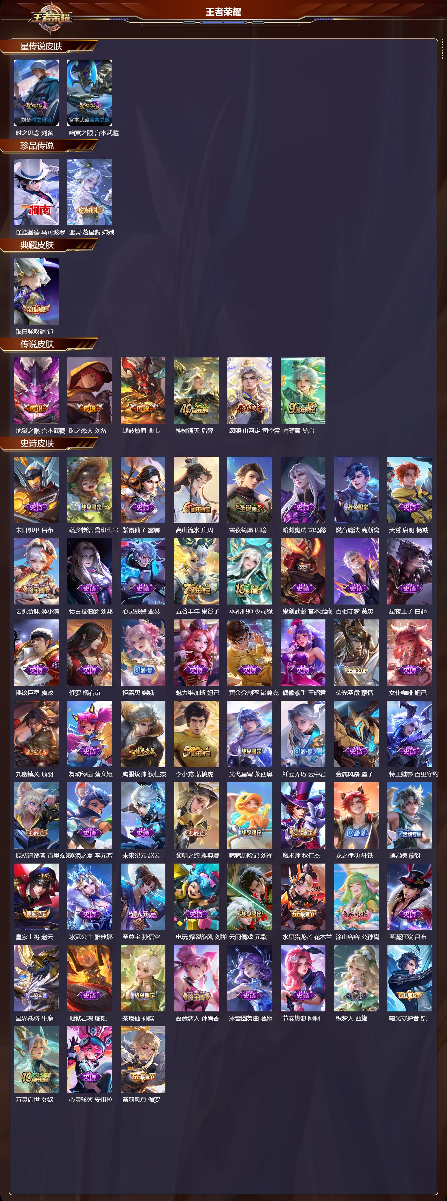 WZQM4156104王者荣耀账号详情图3