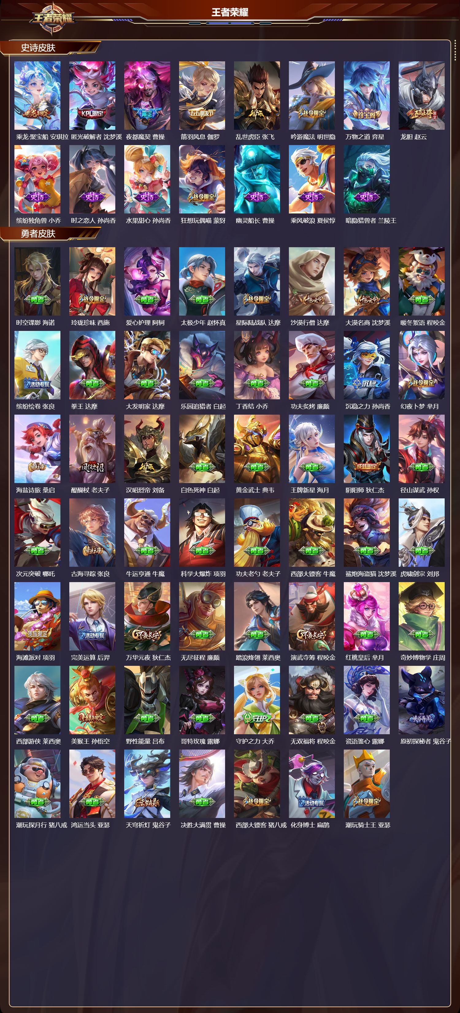 WZMK4158560王者荣耀账号详情图4 WZMK4158560王者荣耀账号详情图4