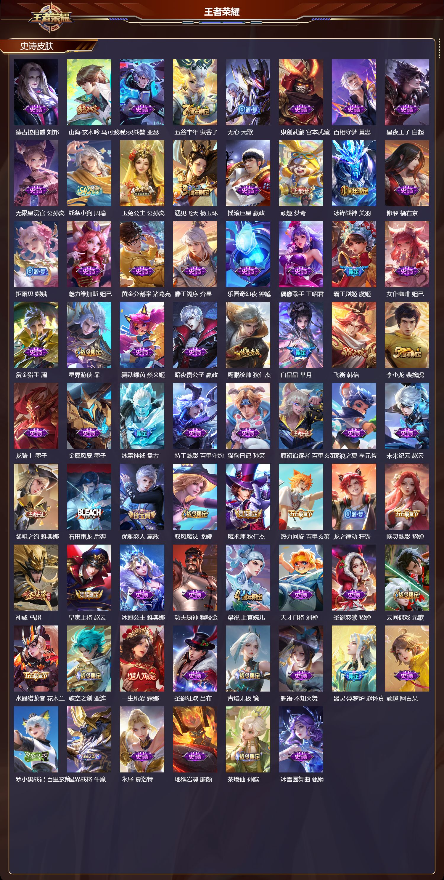 WZMK4158551王者荣耀账号详情图3 WZMK4158551王者荣耀账号详情图3